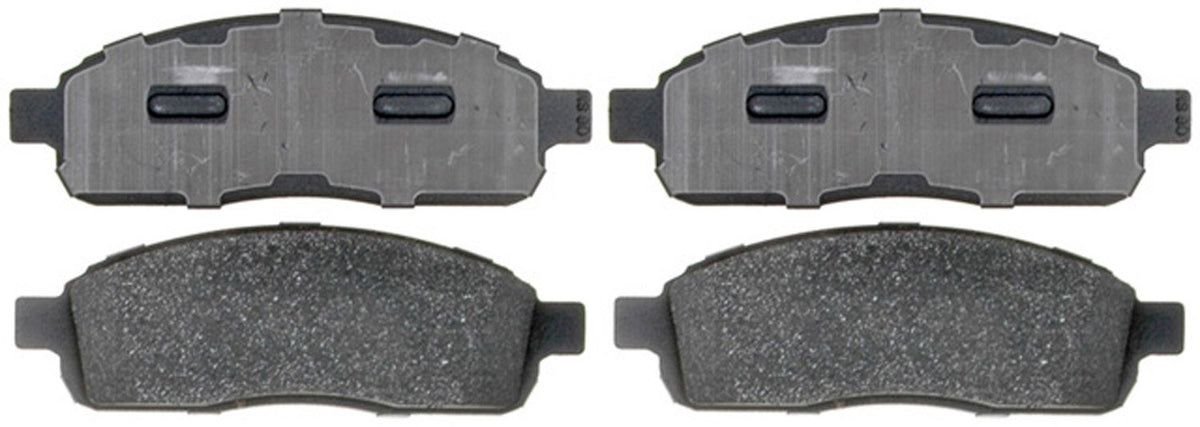 ACDelco Silver 14D1083MH Semi-Metallic Front Disc Brake Pad Set with Hardware