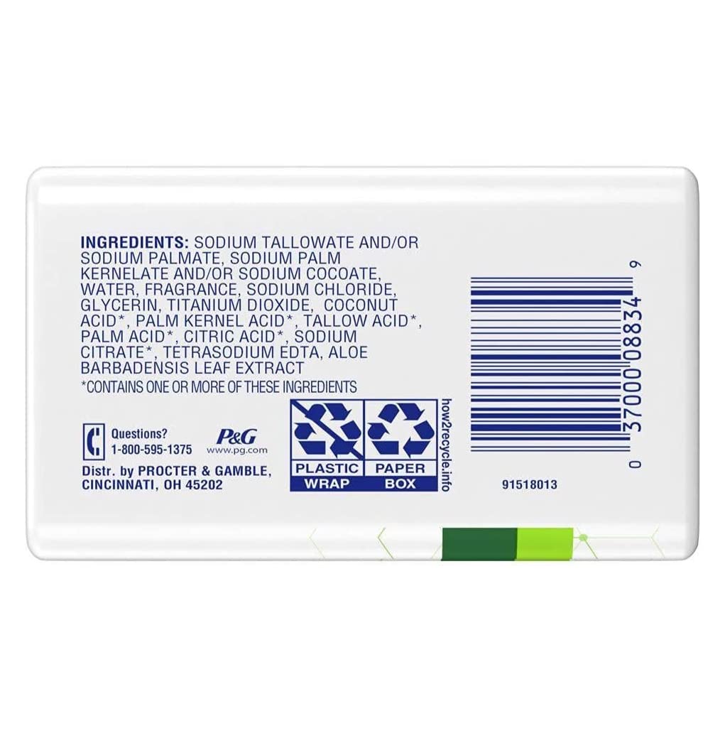 Safeguard White Soap, 4 Oz Ea. - 12 Packs x 4 Count, 48 Bars Case