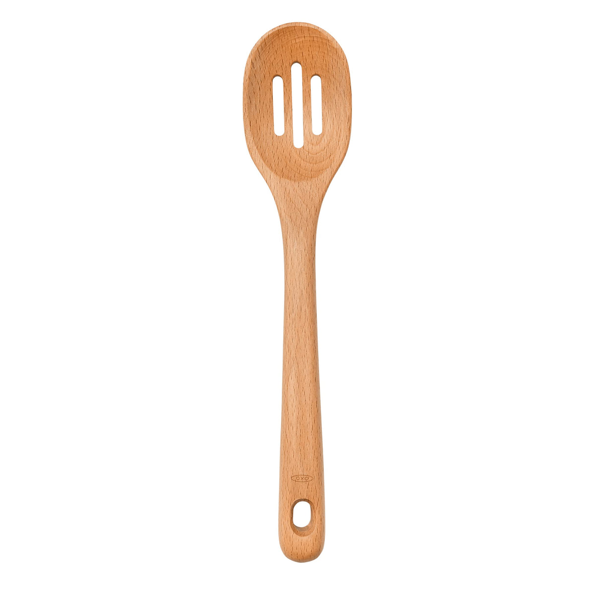 OXO Good Grips Large Wooden Slotted Spoon, Beech