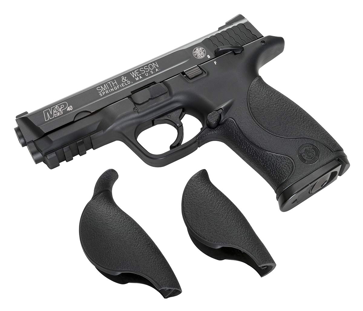 Smith & Wesson M&P 40 .177 Caliber BB Gun Air Pistol, Black, Blowback Action