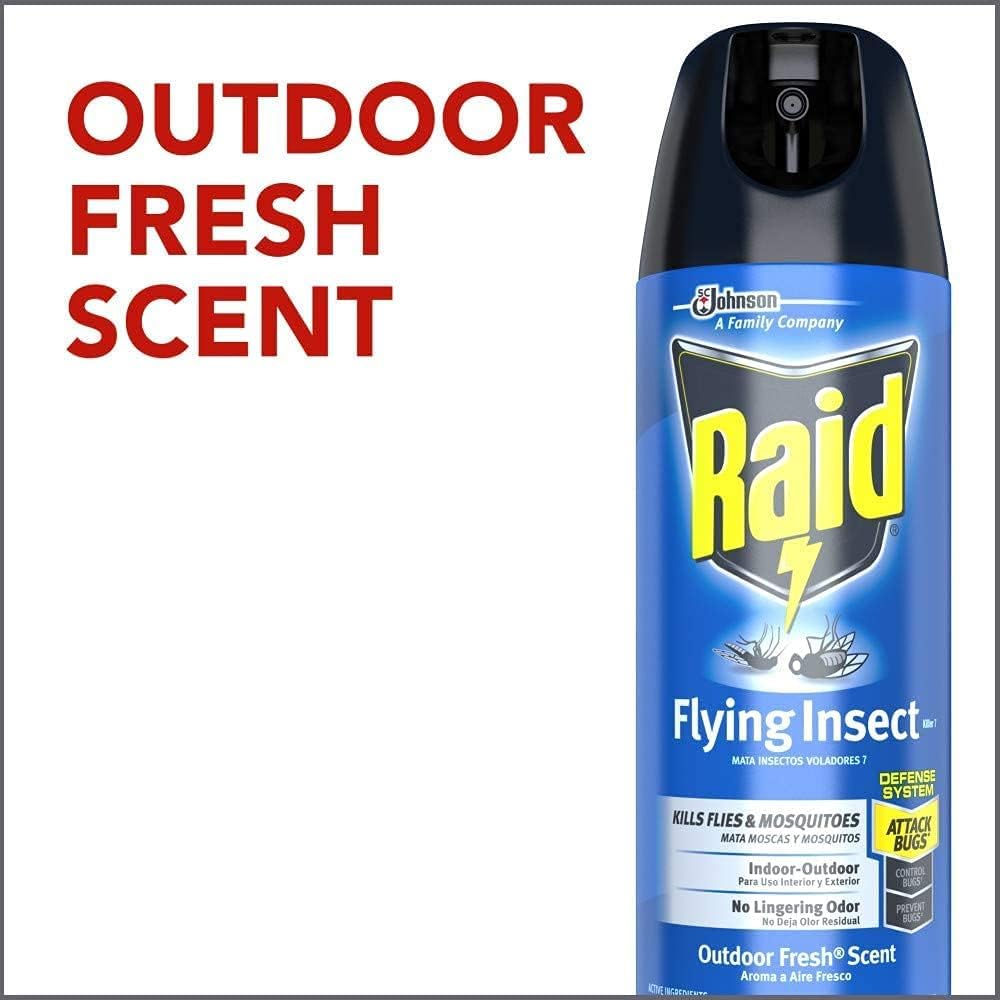 Raid Flying Insect Killer, 15 OZ (Pack - 10)