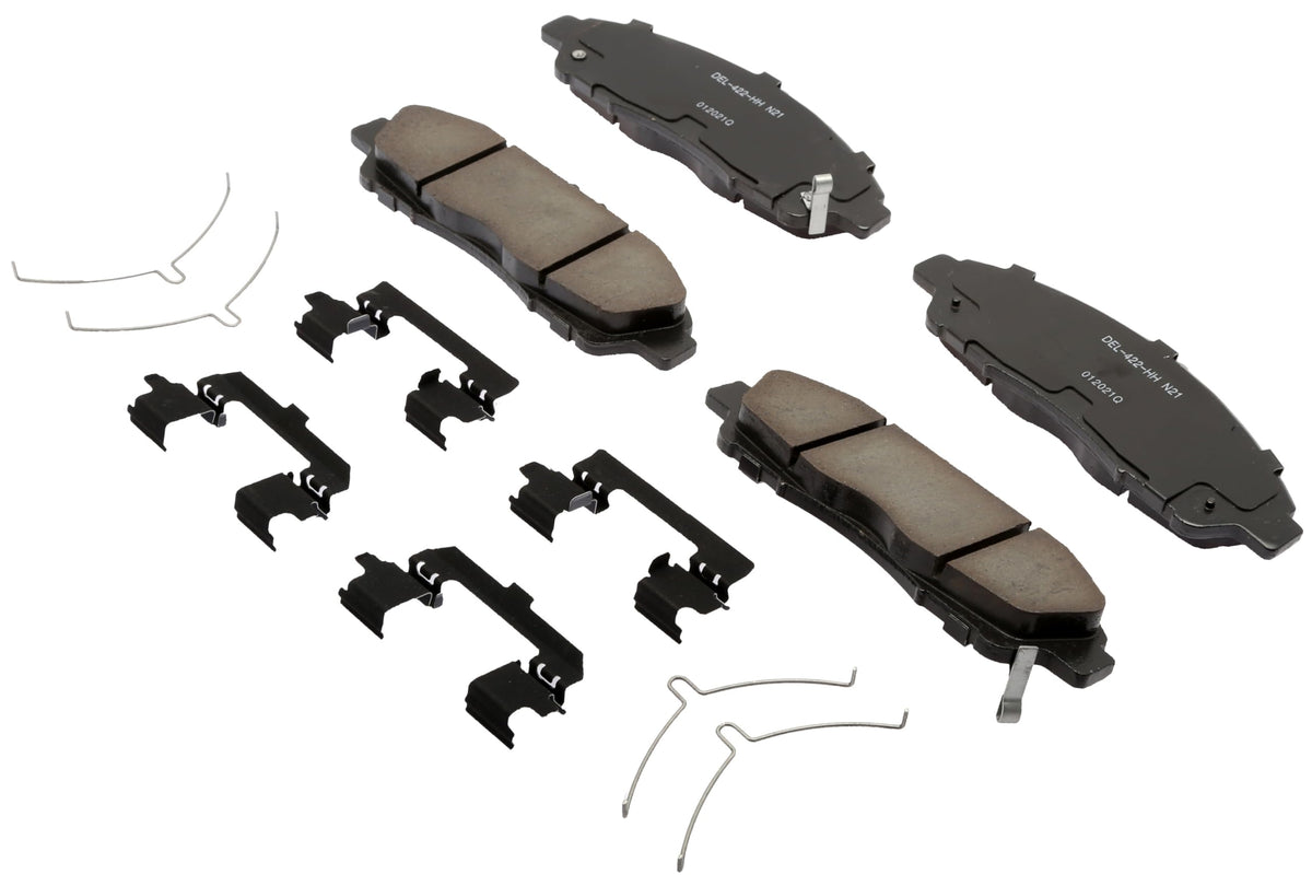ACDelco Gold 17D1896CHF1 Ceramic Front Disc Brake Pad Kit