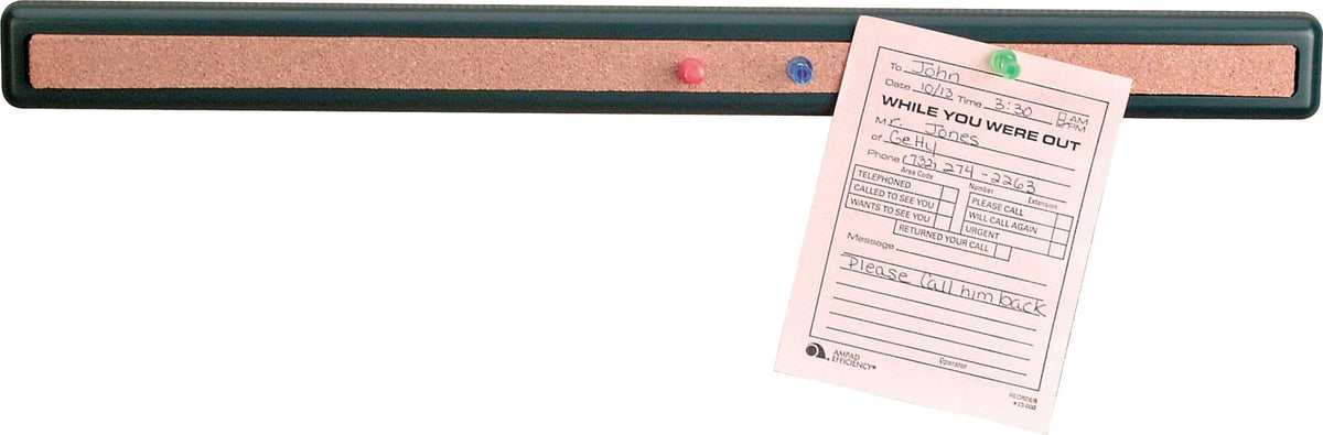 Officemate Verticalmate Cork Bar, Slate Gray (29212)