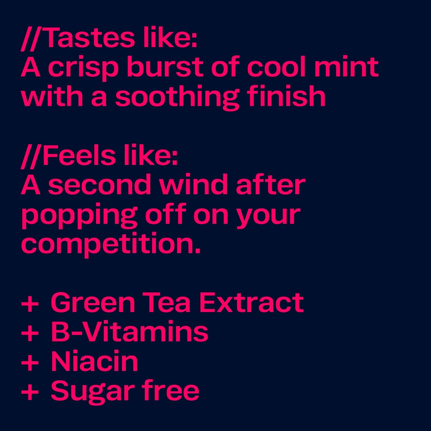 RESPAWN BY RAZER, Energy and Focus Gum, 5 Gum, Sugar-Free, Cool Mint, 10 Pack Bulk Box