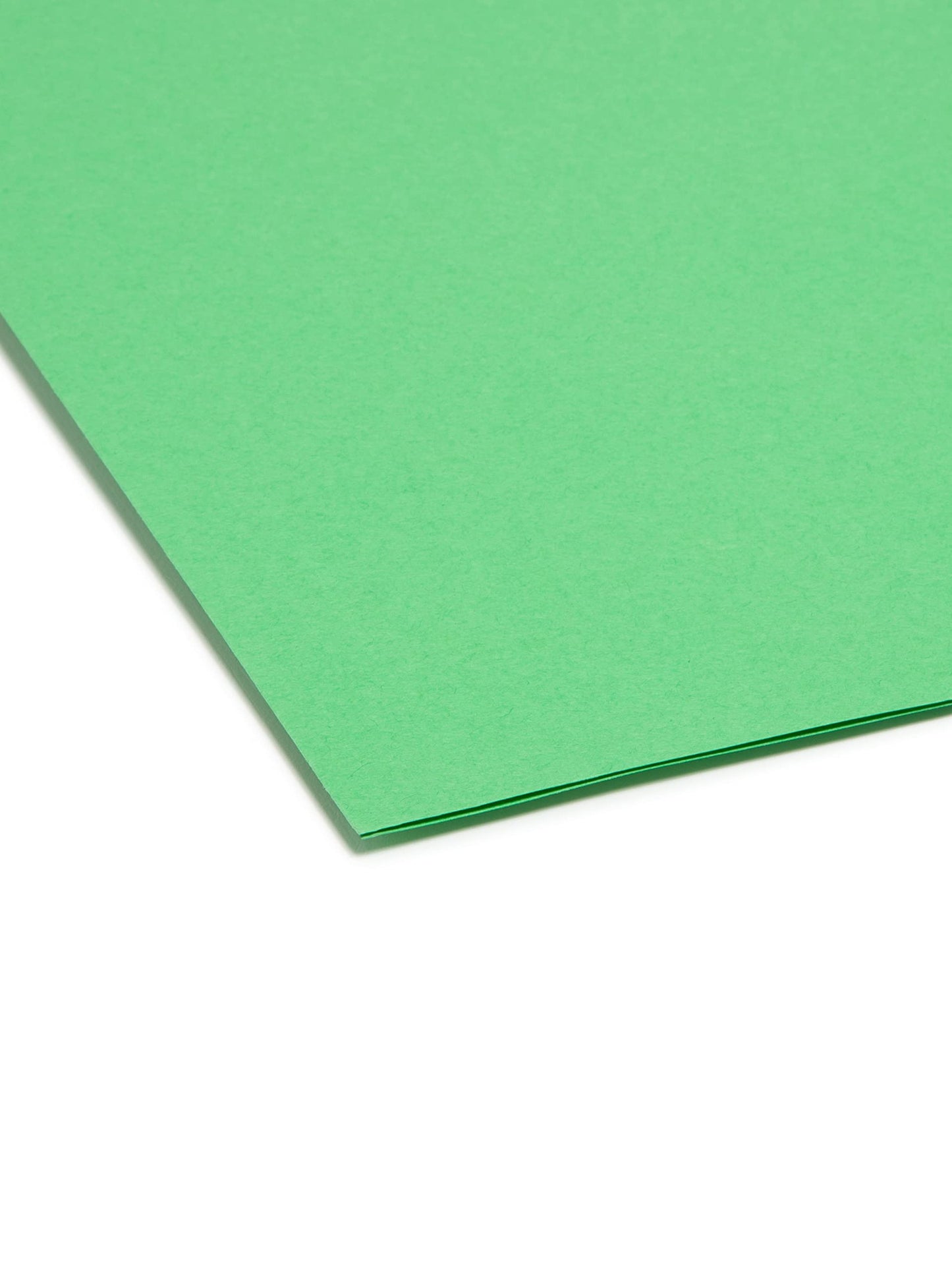 Smead SuperTab File Folder, Oversized 1/3-Cut Tab, Letter Size, Green, 100 per Box (11985), Pack of 1