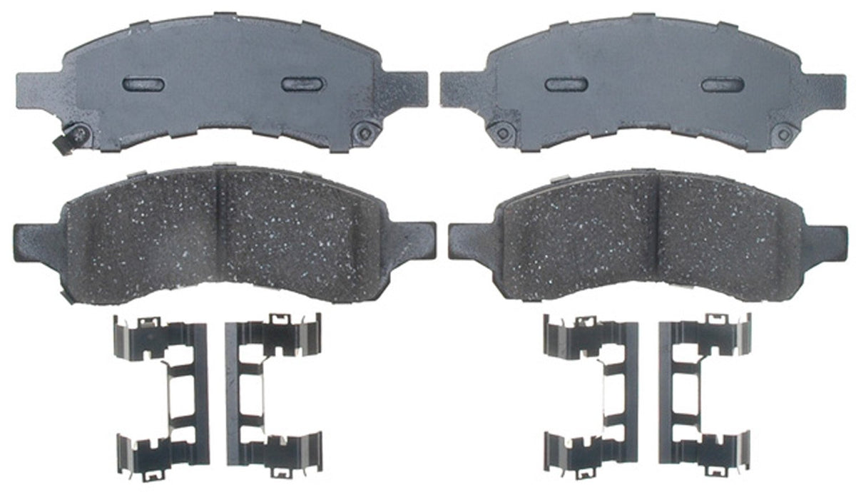 ACDelco Gold 17D1169CH Ceramic Front Disc Brake Pad Set