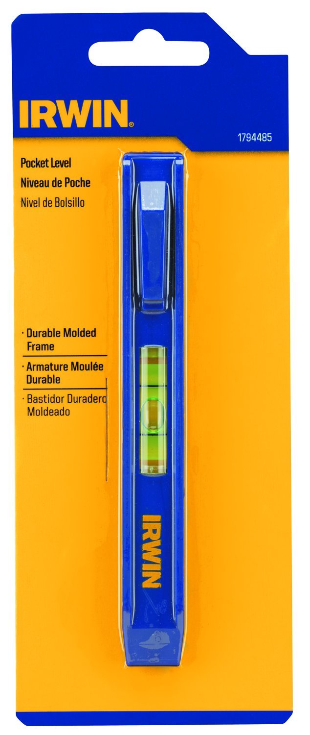 IRWIN Tools Pocket Level, Blue, (1794485)