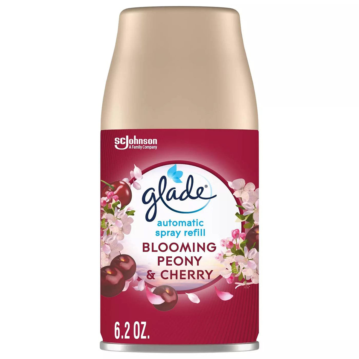 Glade Automatic Spray Air Freshener Refill | Blooming Peony and Cherry - 269 ml Each (Pack of 3)