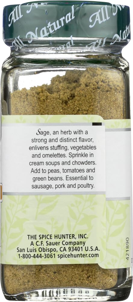 The Spice Hunter Sage - Rubbed Dalmatian, 0.40 Oz