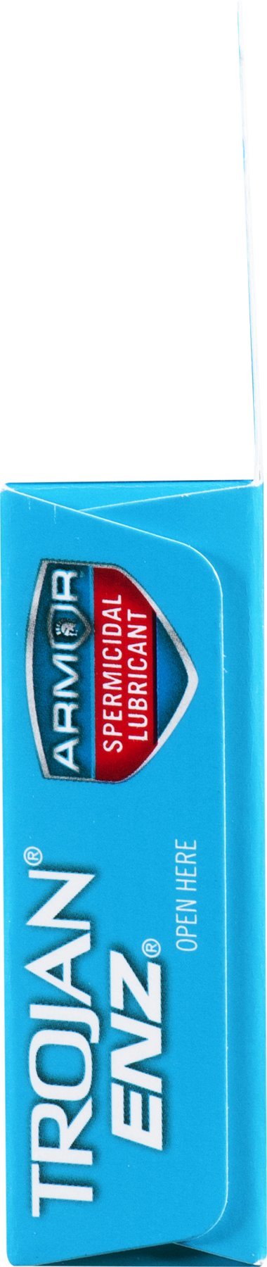Trojan ENZ Spermicidal Lubricant (3 Latex Condoms)