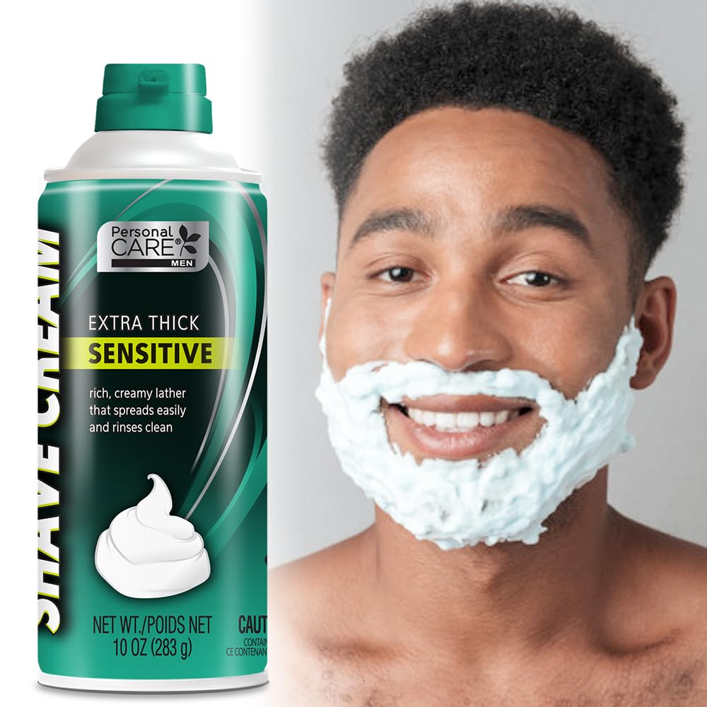 Personal Care Sensitive Shave Cream, 14 Ounce