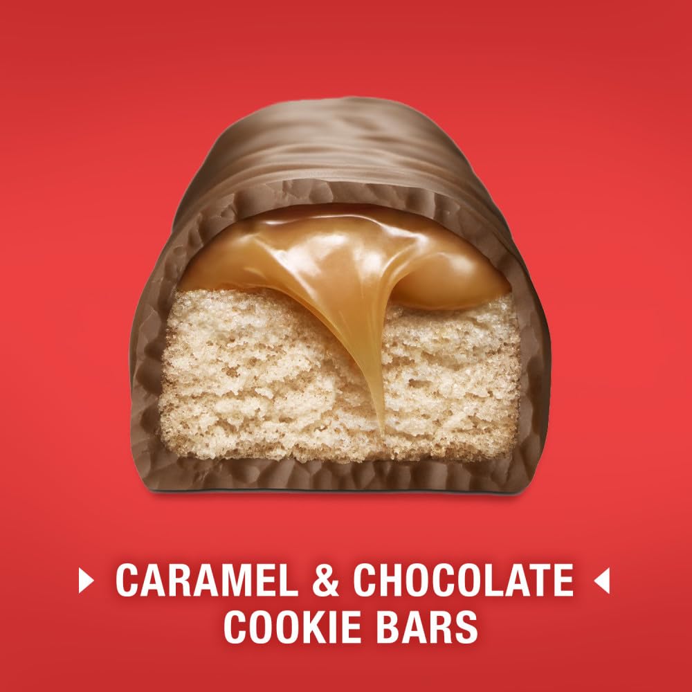 TWIX Bulk Chocolate Candy Individually Wrapped - Full Size, Caramel Chocolate Cookie Candy Bar, 36-Count Box