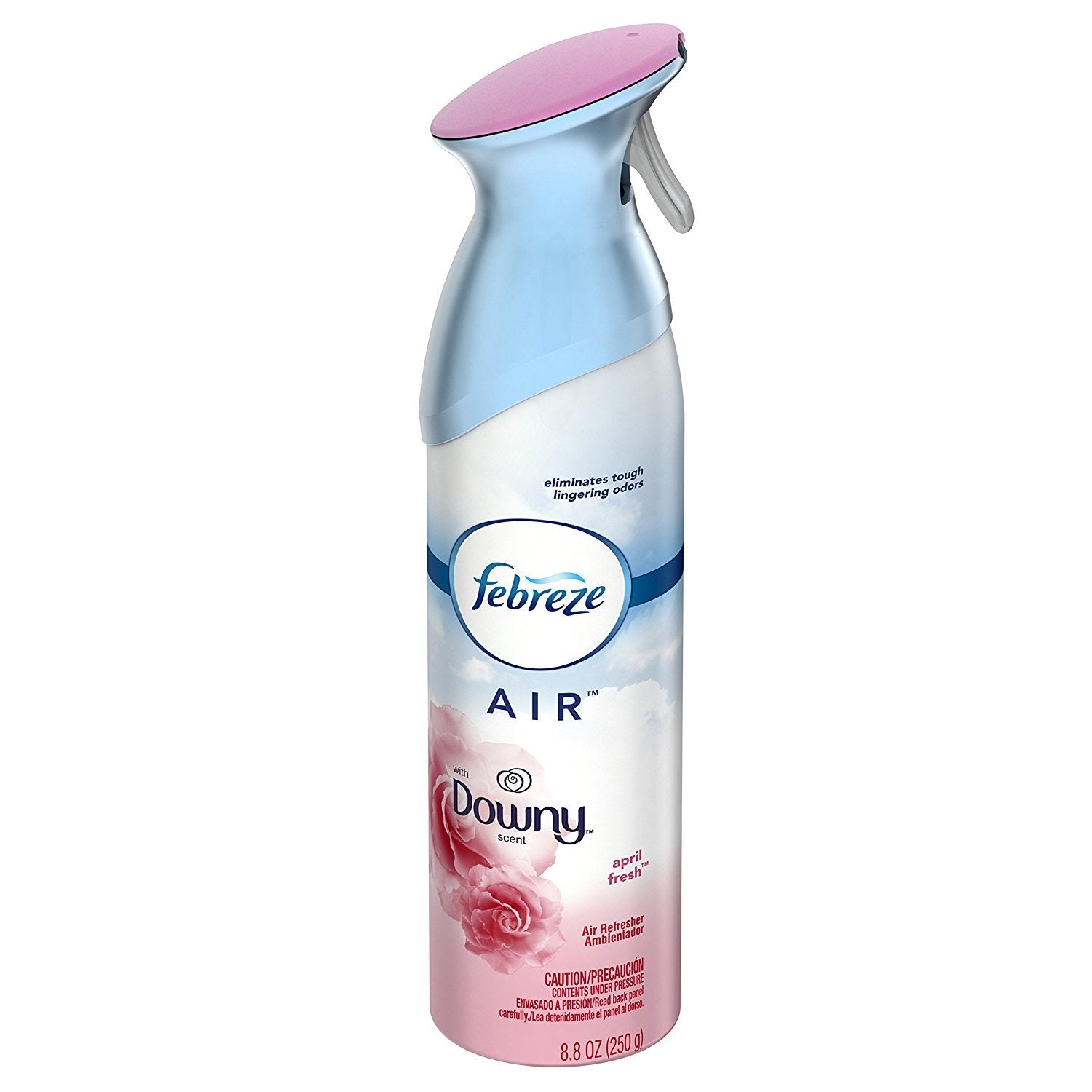 Febreze Air Refresher - With Downy April Fresh Scent - With NEW OdorClear Technology - Net Wt. 8.8 OZ (250 g) Per Bottle - Pack of 2 Bottles