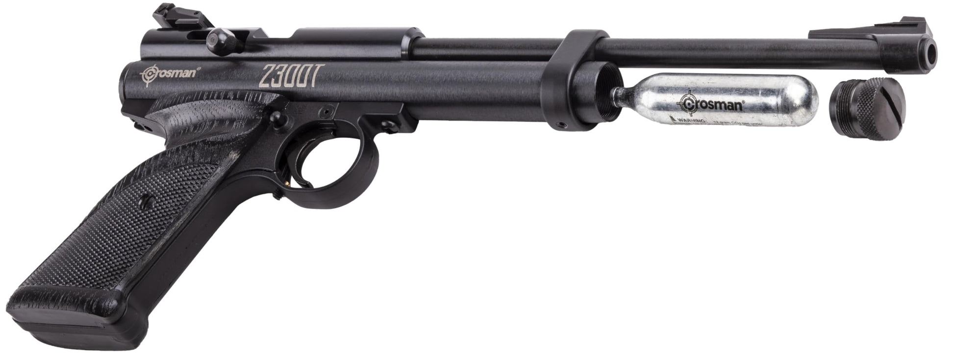 Crosman 2300T .177-Caliber Pellet CO2-Powered Target Air Pistol,Black