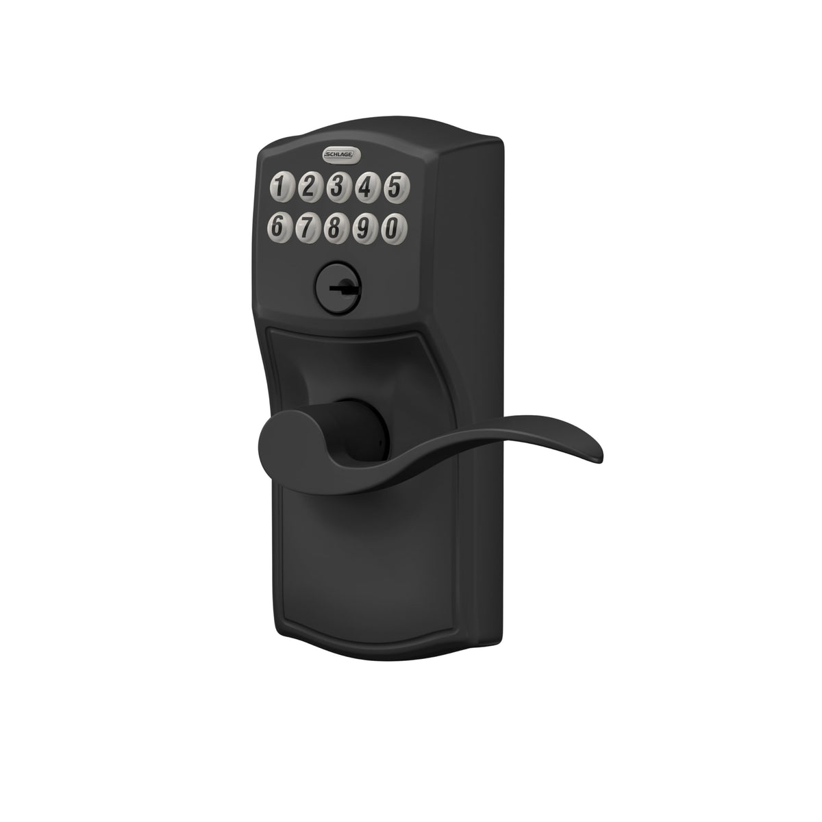 SCHLAGE FE595 CAM 622 Acc Keypad Entry with Flex Electronic Lock, Matte Black
