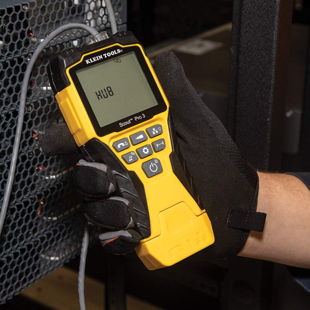 Klein Tools VDV501-219 Cable Tester Remote, Test + Map Remote #9 for Klein Tools Scout Pro 3 Cable Tester