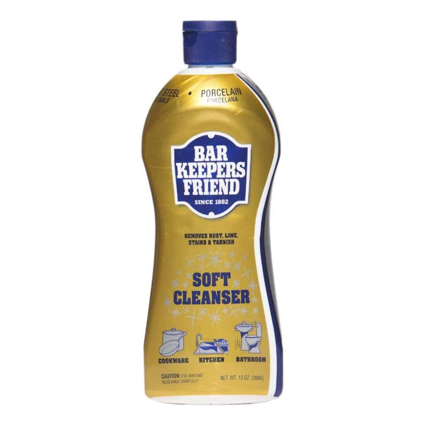 LAIBY Bar Keeper Freind Soft Cleanser 26 oz (Pack of 6), Multi-Purpose Cleaner & Rust Stain Remover