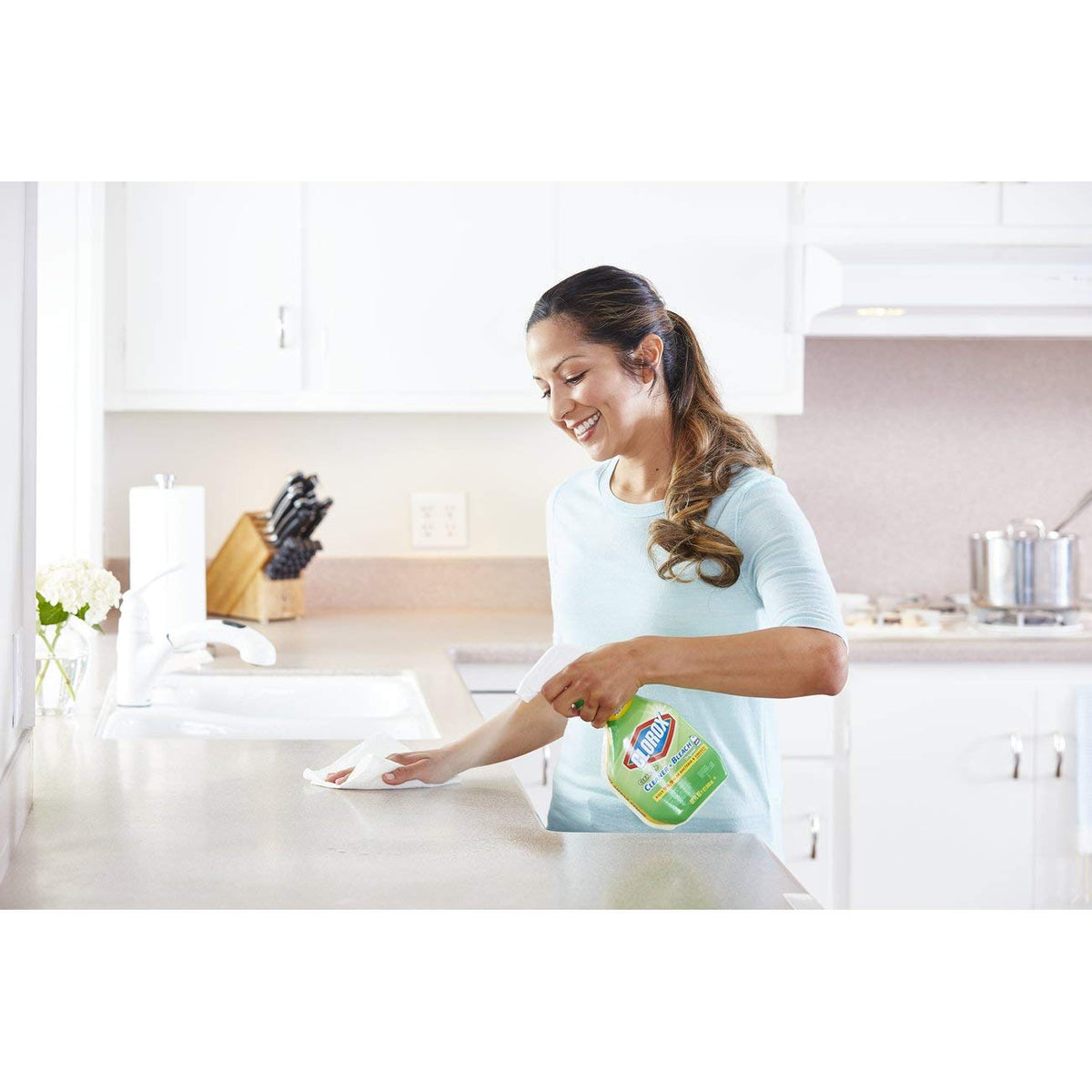 Clorox Clean-Up All-Purpose Cleaner with Bleach, Spray Bottle, Original, 24 Fl Oz (Pack of 3)