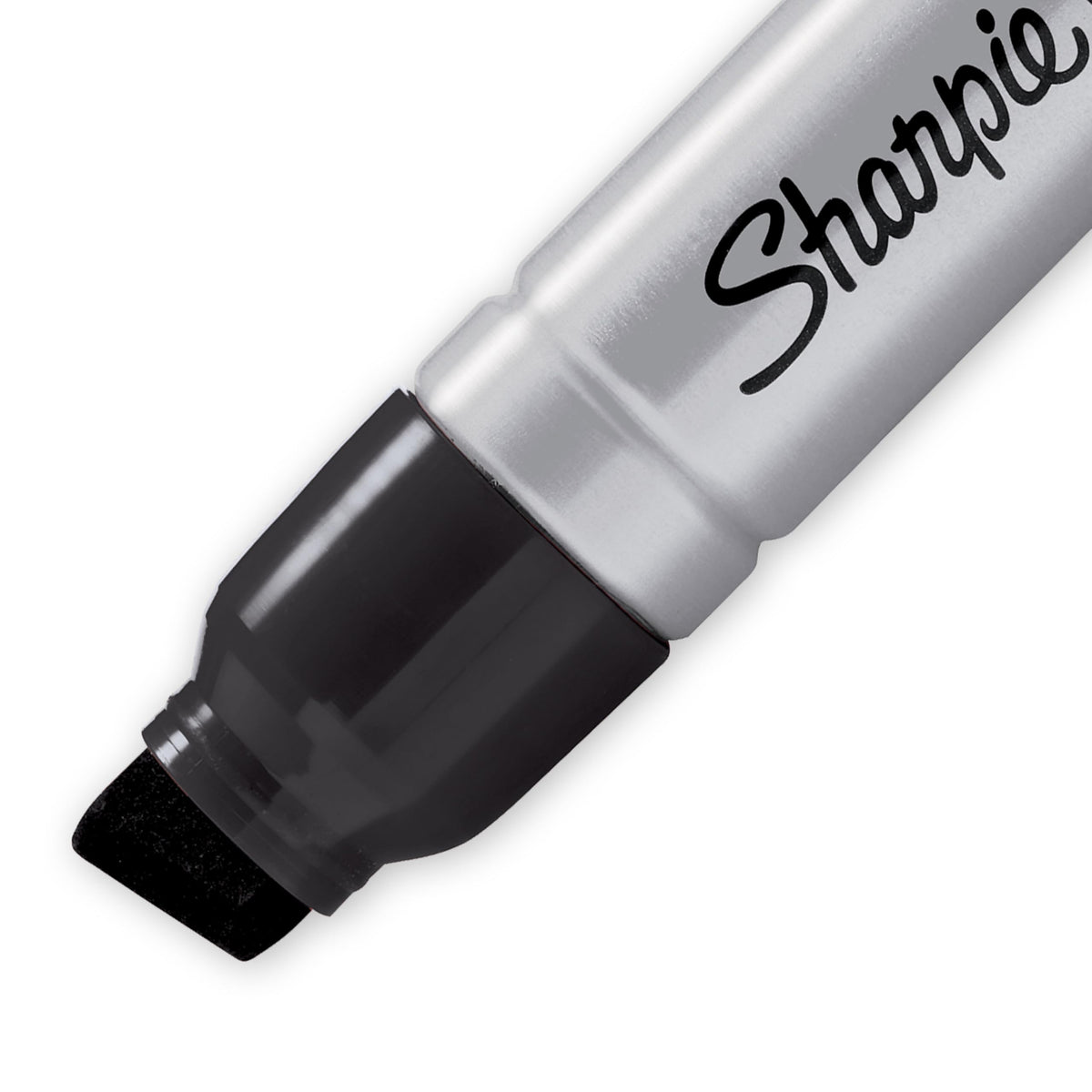 Sharpie Pro Magnum Permanent Markers | Chisel Tip | Black Ink | 12 Count