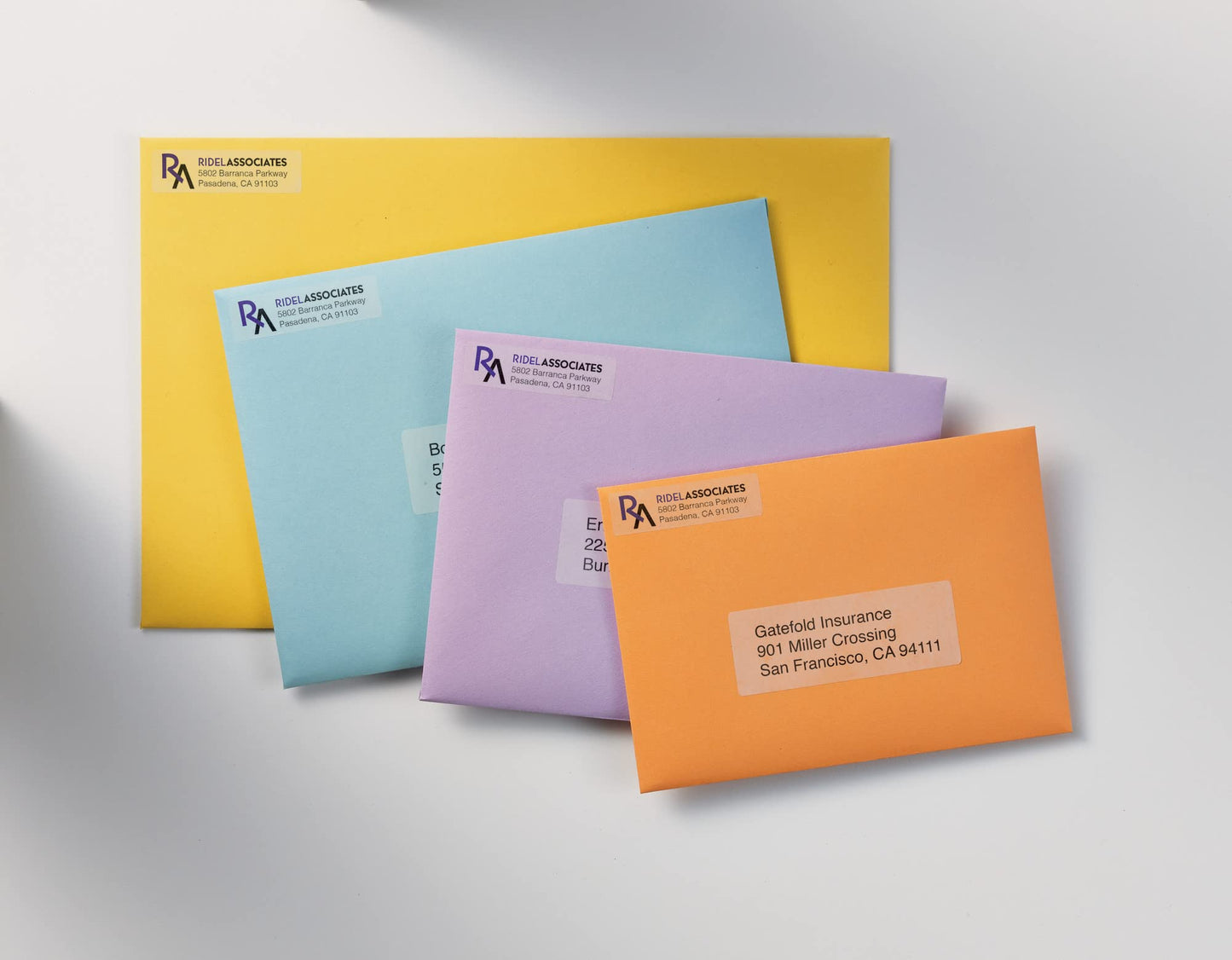 Avery Printable Return Address Labels, 0.5" x 1.75", Matte Clear, 2,000 Blank Mailing Labels (08667)