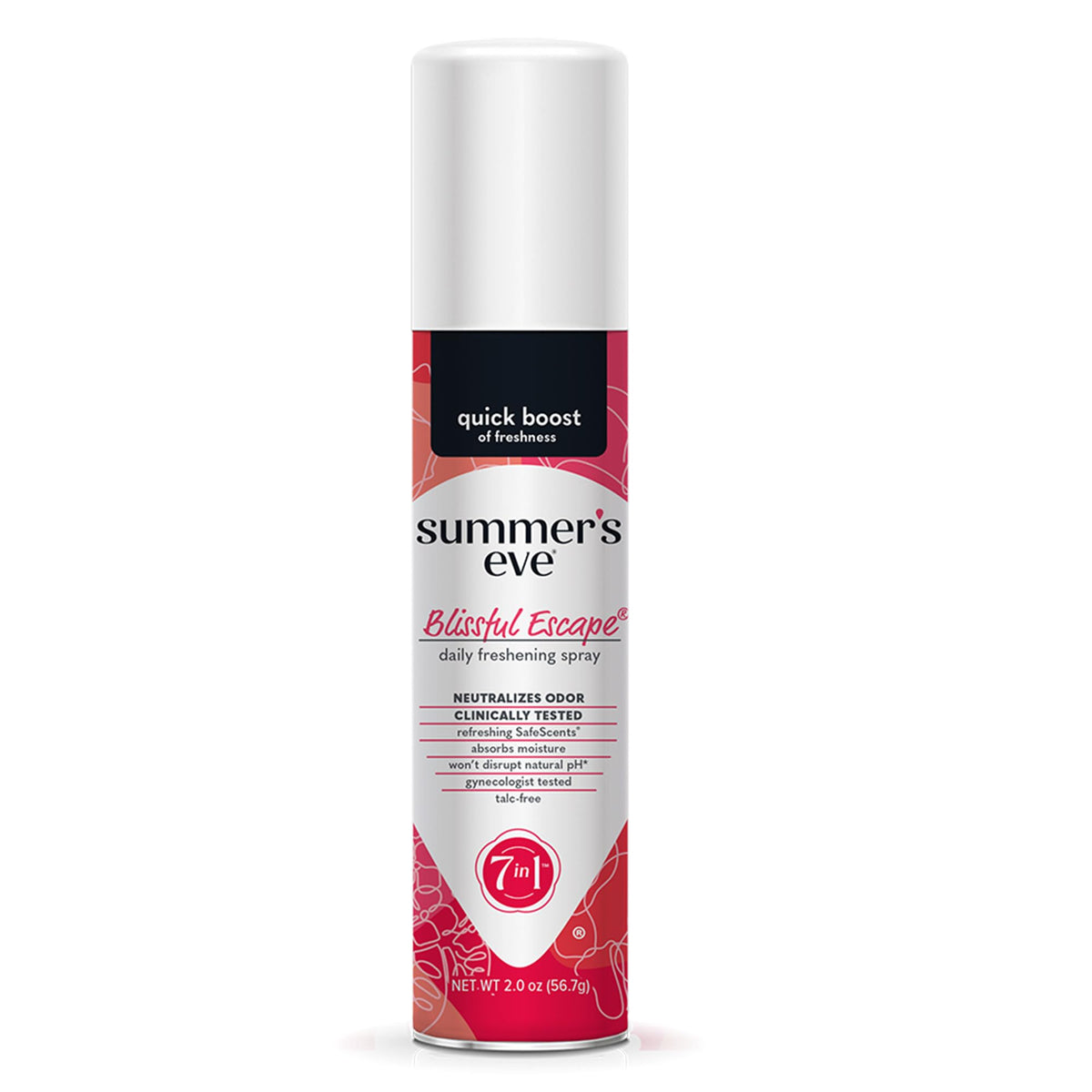 Summer's Eve Blissful Escape Daily Refreshing Feminine Spray, 2 oz