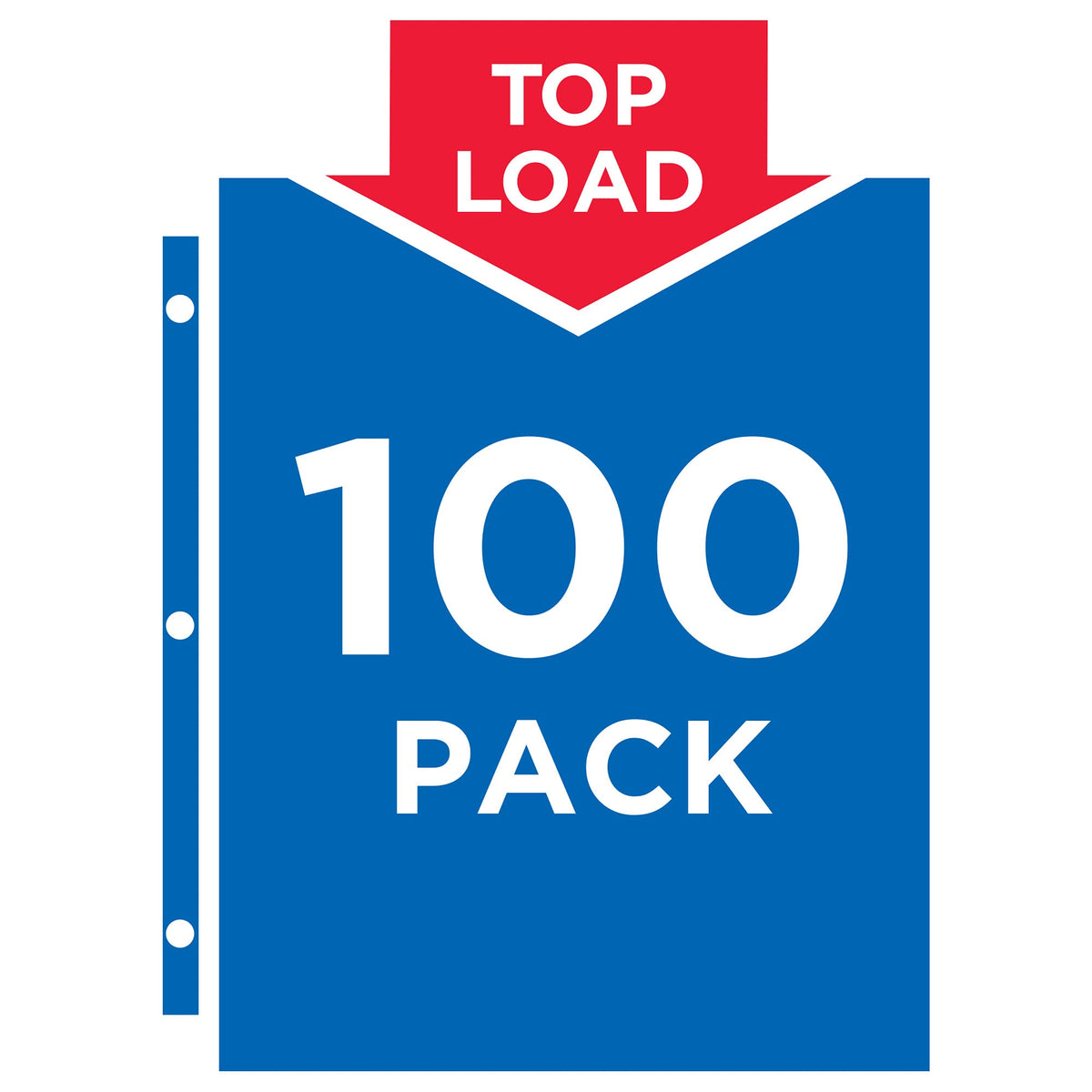 Avery Diamond Clear Heavyweight Sheet Protectors, Easy Load, 100 Document Protectors (74100)