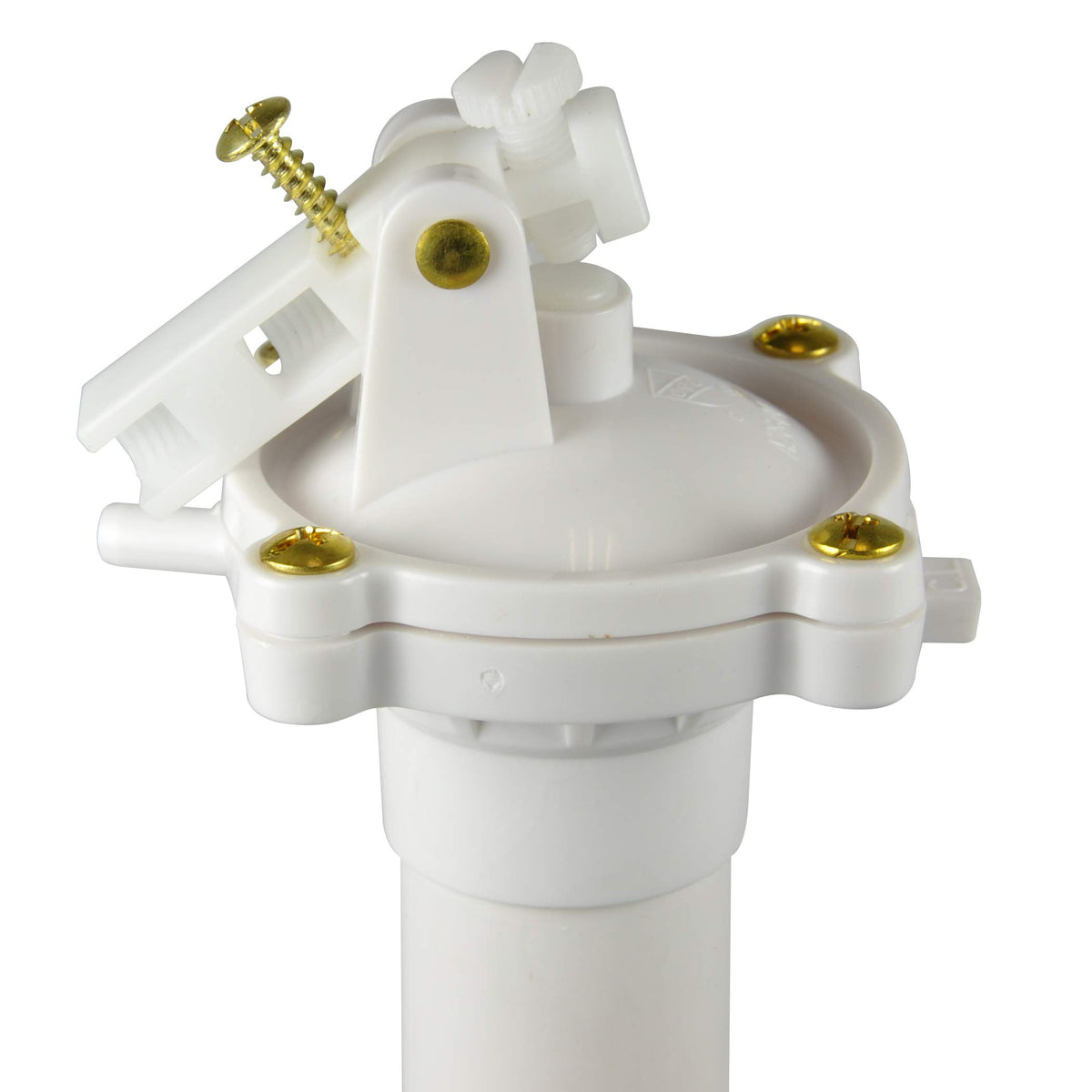 Danco 80816 Complete Toilet Repair Kit Fill Valve, Flapper, Rod, Float Replacement, White