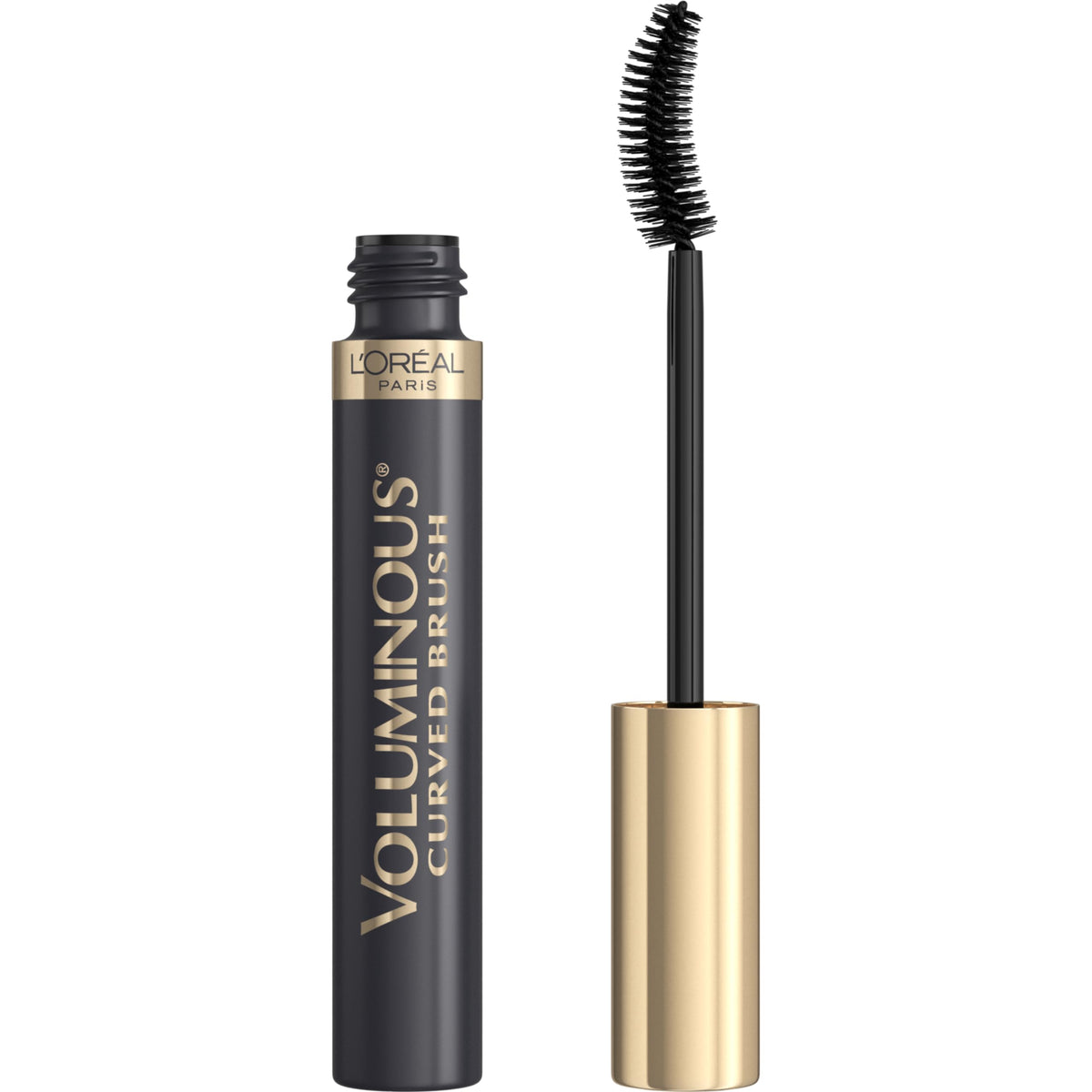 L'Oreal Paris Makeup Voluminous Original Curved Brush Mascara, Black, 0.28 Fl Oz