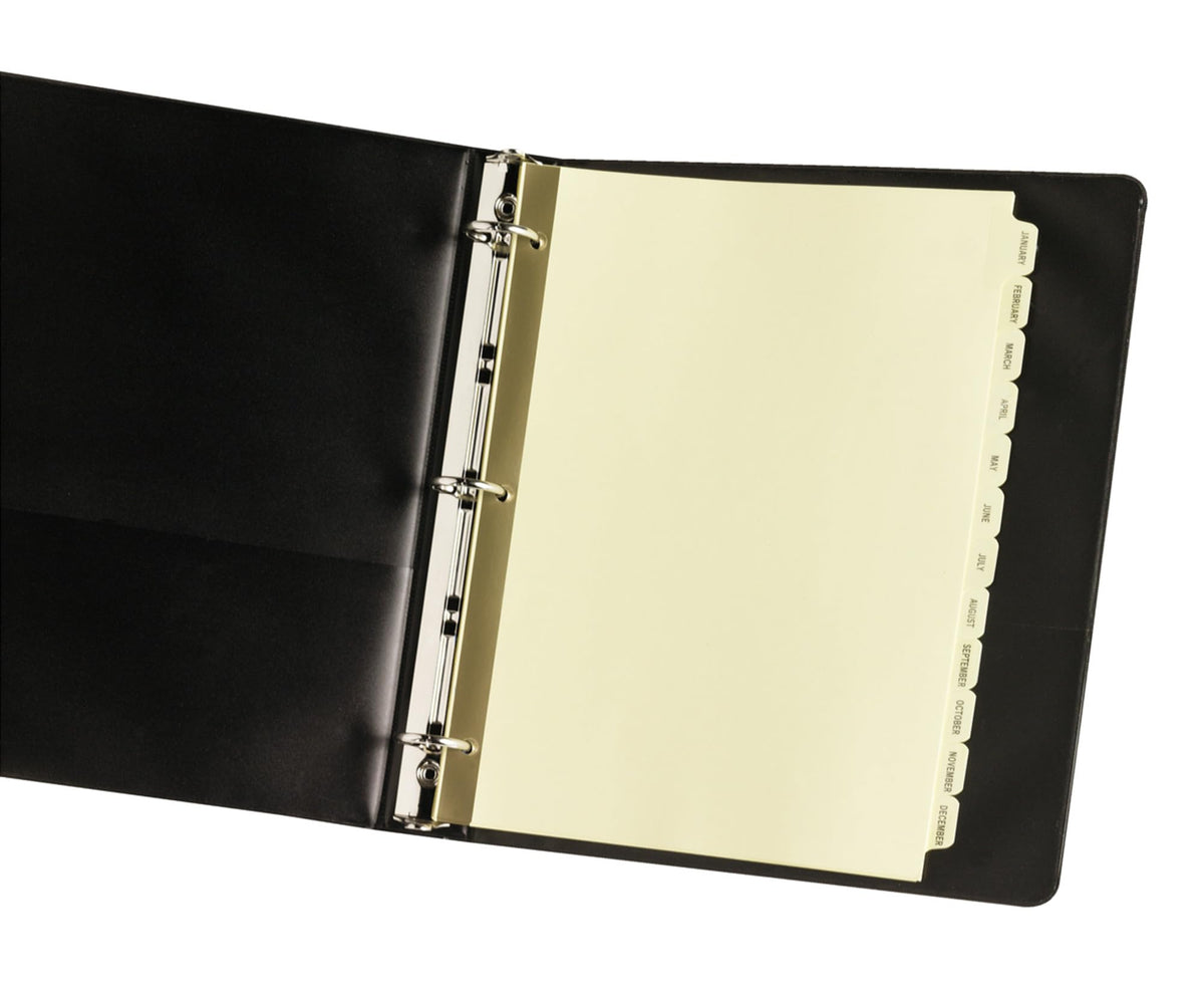 Avery Preprinted Dividers with JAN-DEC Tabs, 1 Set (11307)