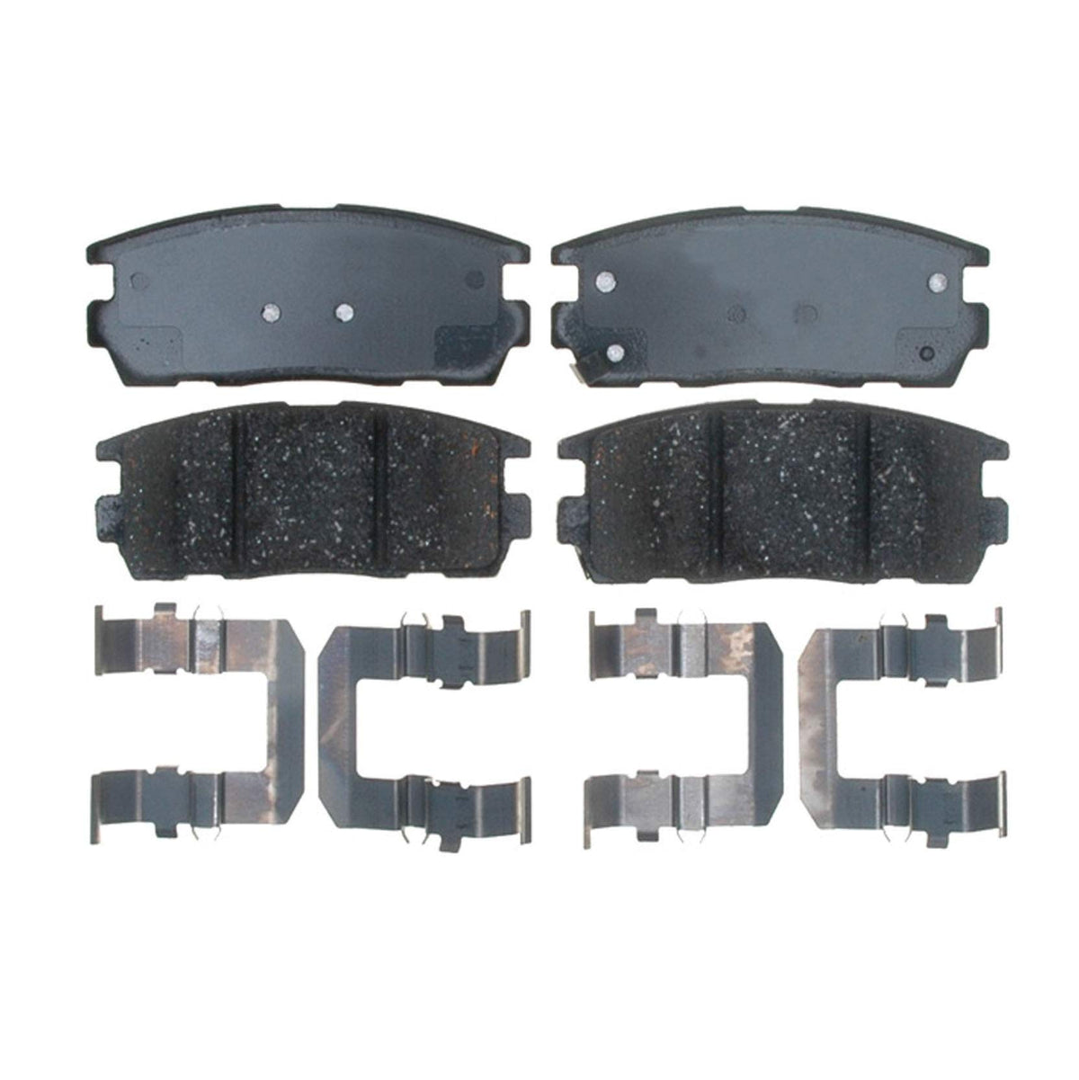 ACDelco Gold 17D1275CH Ceramic Rear Disc Brake Pad Set
