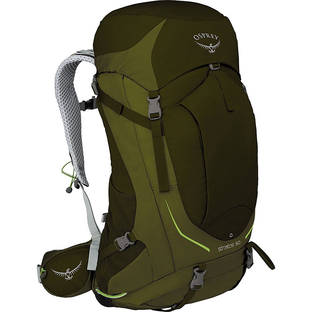 Osprey Stratos 36 Men's Hiking Backpack, gator green, small/medium