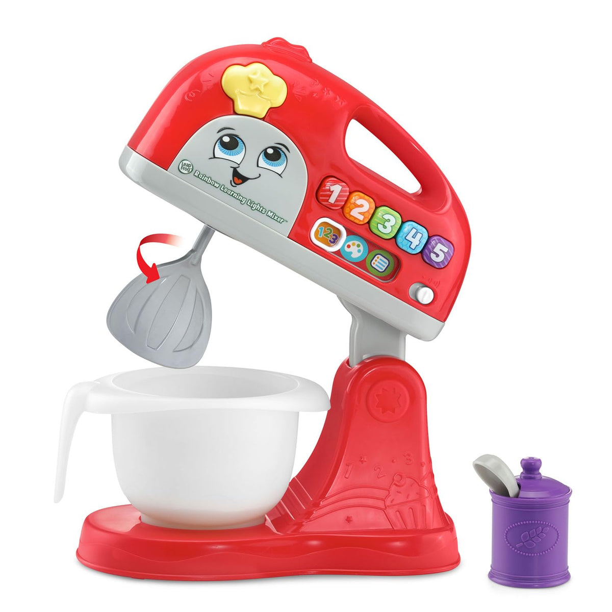LeapFrog Rainbow Learning Lights Mixer, Red