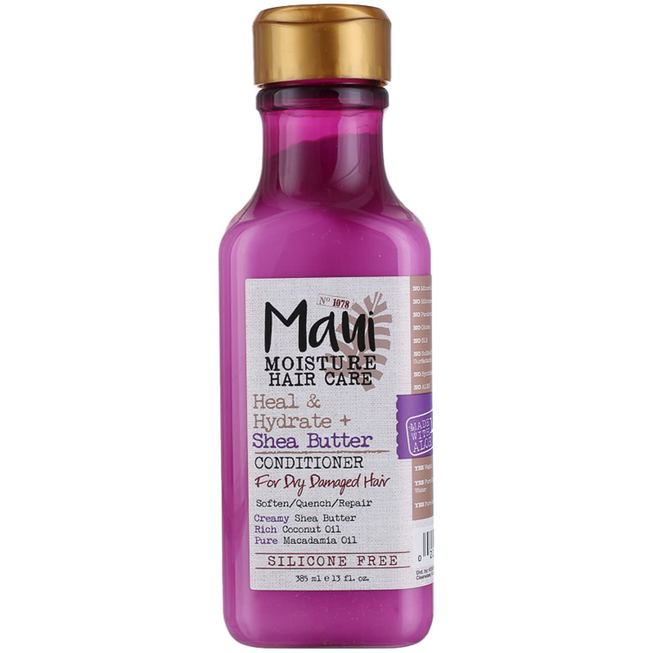 Maui Moisture Conditioner Shea Butter 13 Ounce (Hydrate) (Pack of 3)