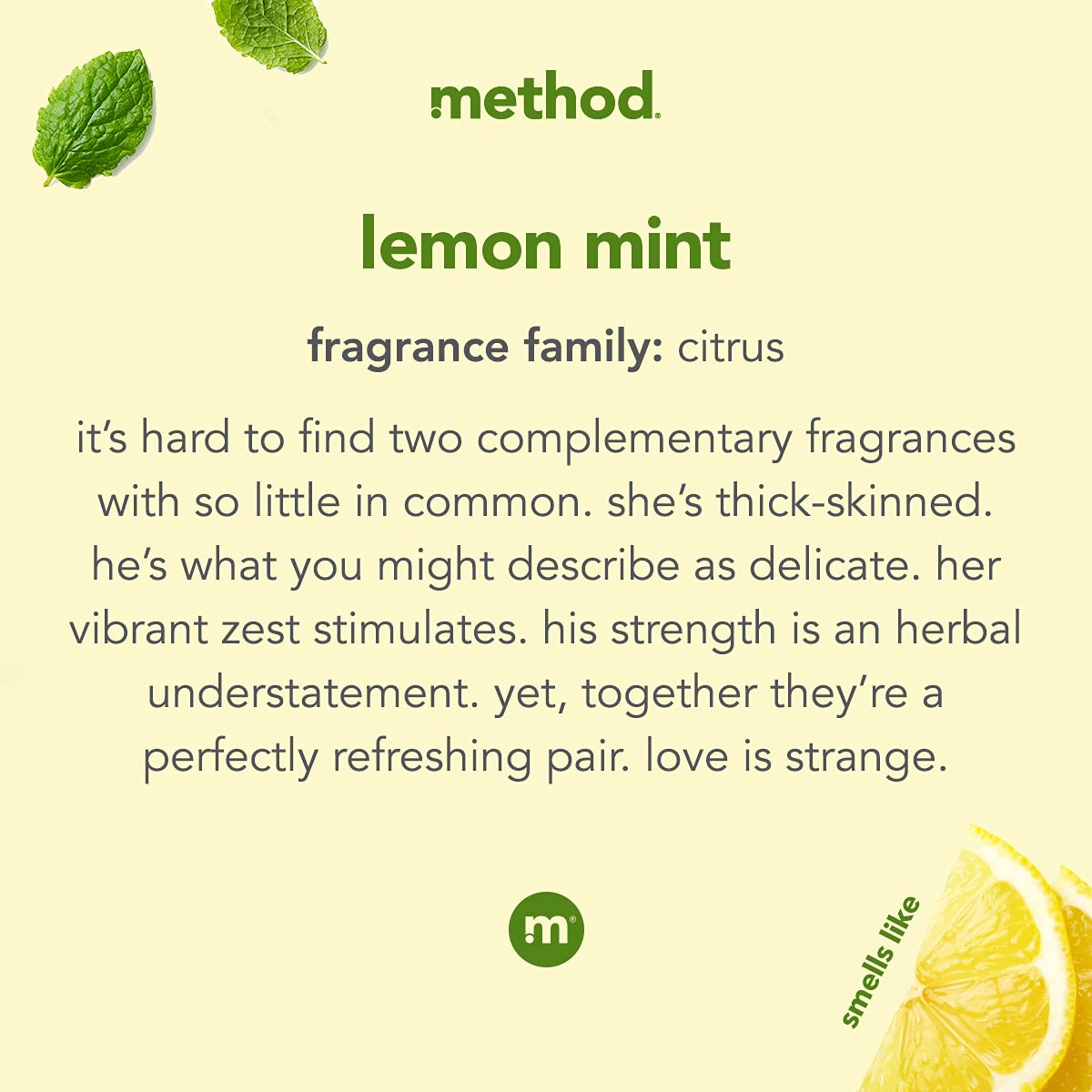 Method Foaming Hand Soap, Lemon Mint, Biodegradable Formula, 10 fl oz (Pack of 3)