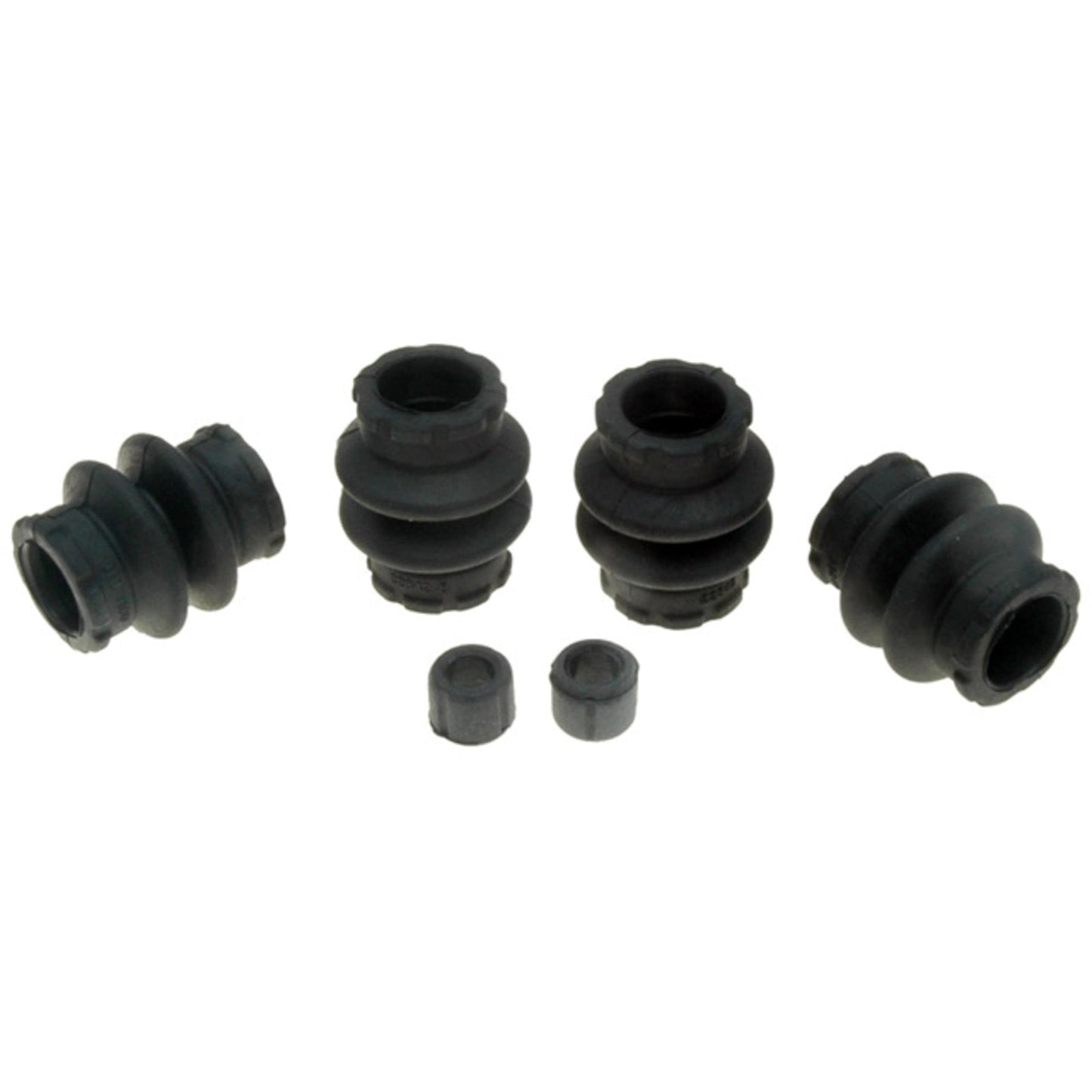 ACDelco Professional 18K2416 Rear Disc Brake Caliper Rubber Bushing Kit with Seals and Bushings , Black