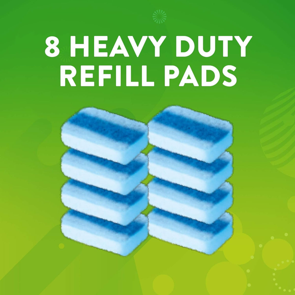 (2 Pack) Scrubbing Bubbles, Fresh Brush HEAVY DUTY Refills, 8 ct. ea.