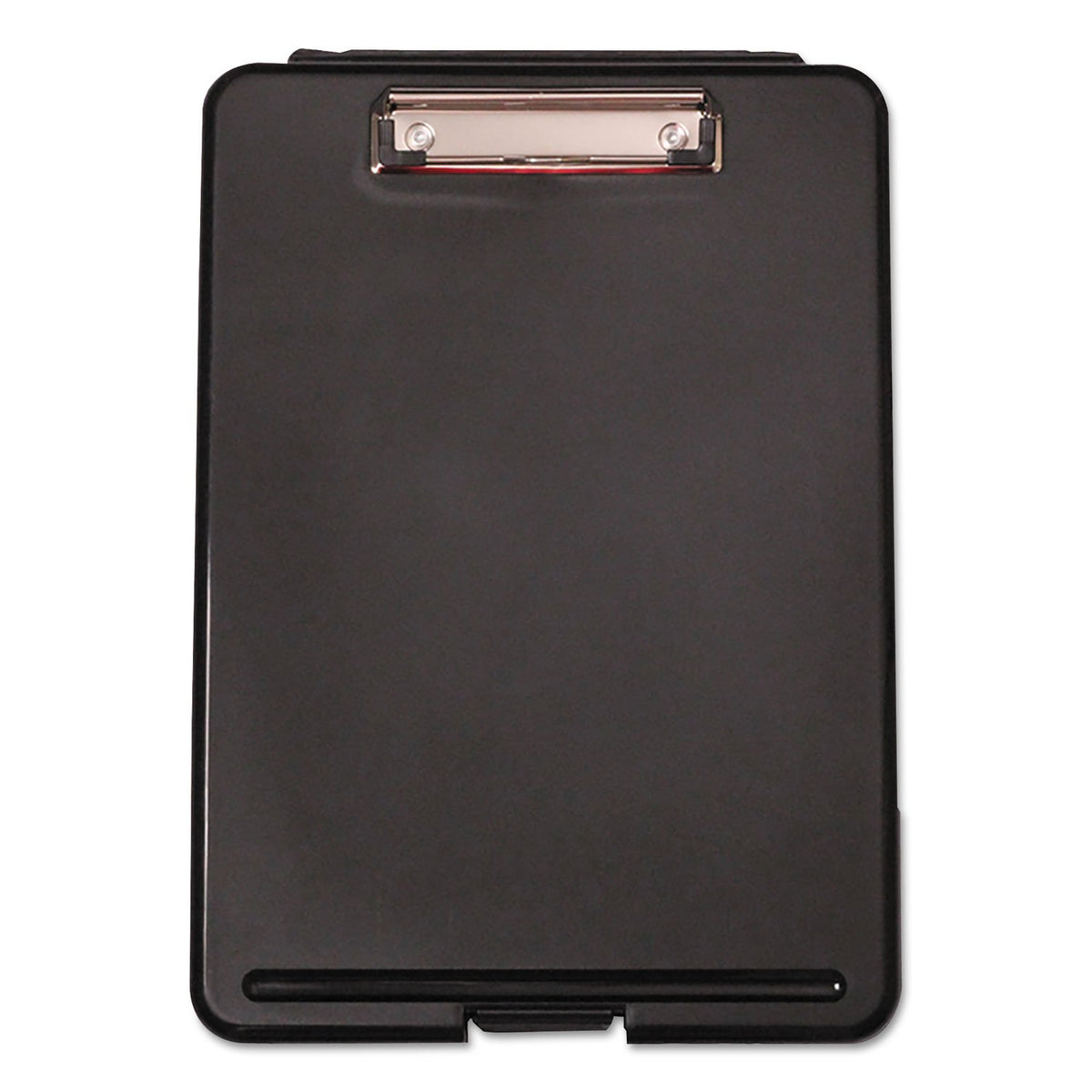 Universal UNV40318 Storage Clipboard with 0.5 in. Clip Capacity for 8.5 x 11 Sheets - Black