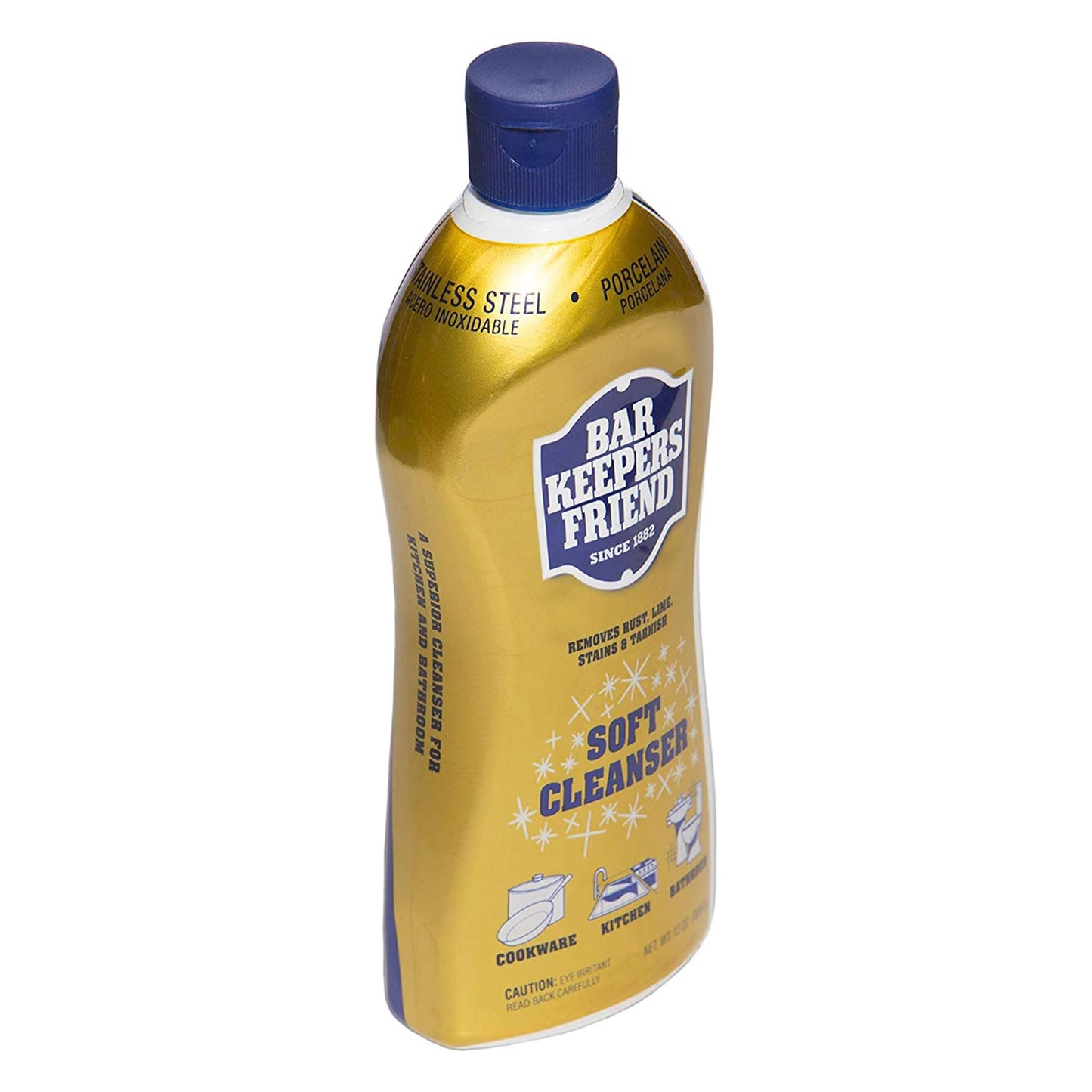 LAIBY Bar Keeper Freind Soft Cleanser 26 oz (Pack of 6), Multi-Purpose Cleaner & Rust Stain Remover