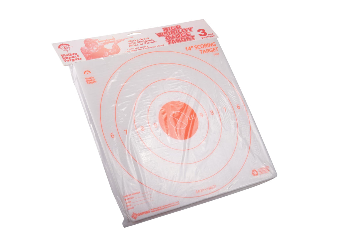Crosman Visible Impact Target 14-Inch Range Targets (3-Pack)