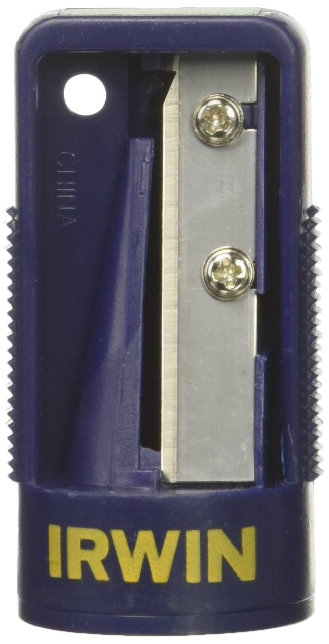 IRWIN Carpenter Pencil Sharpener (233250), Blue