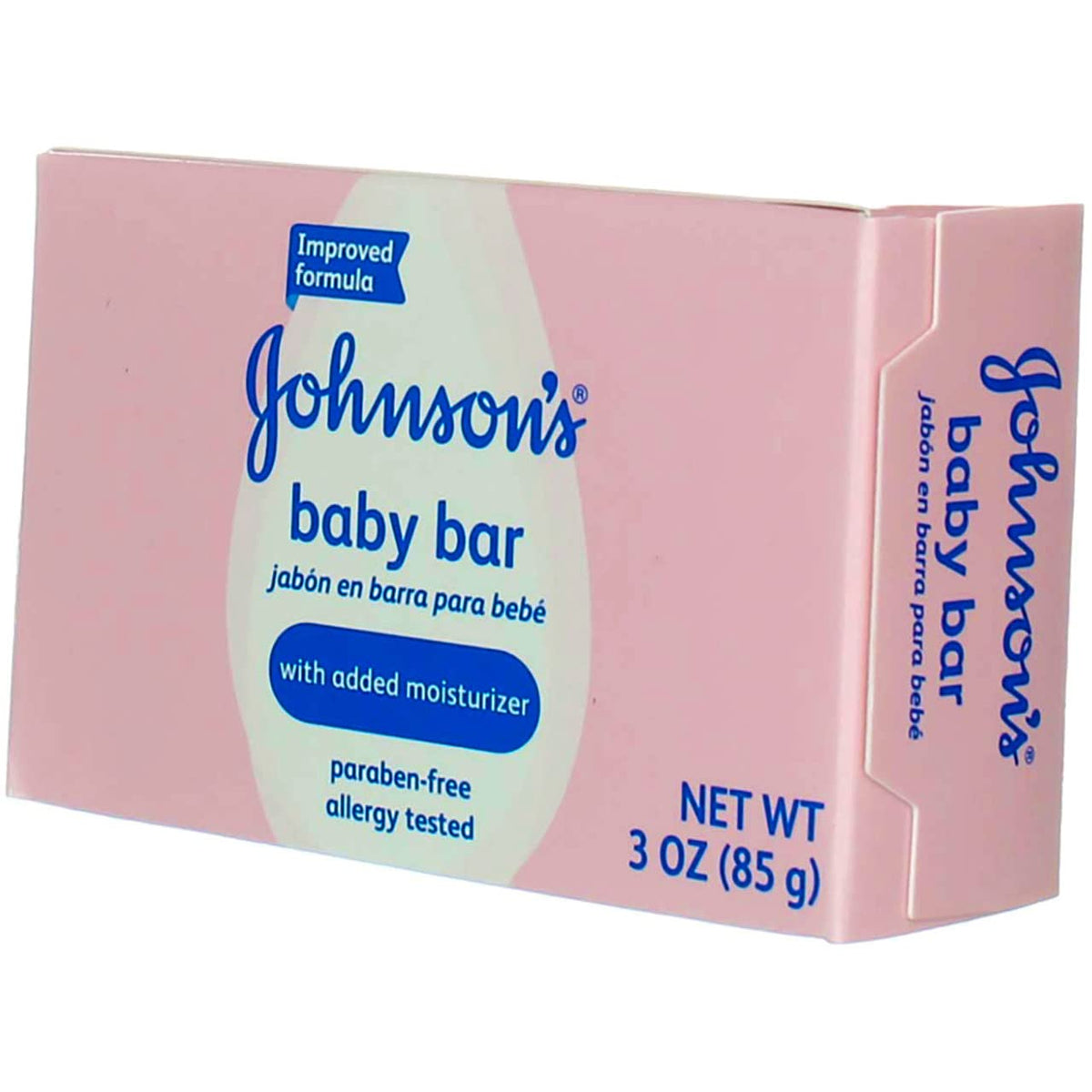 Johnsons Baby Bar Soap Boxed 3 Ounce (89ml) (6 Pack)