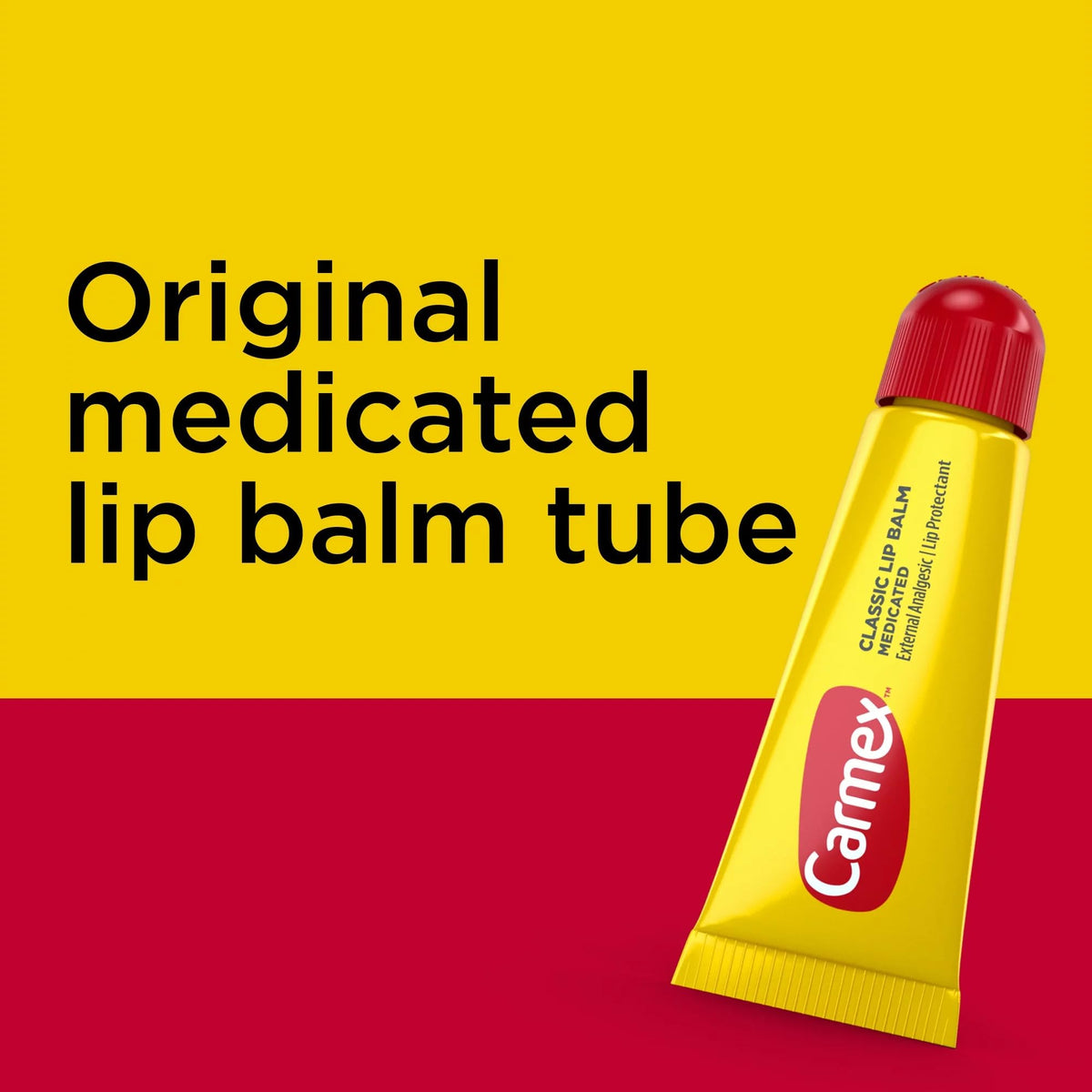 Carmex Classisc Lip Balm Medicated 0.35 oz(Pack of 7)