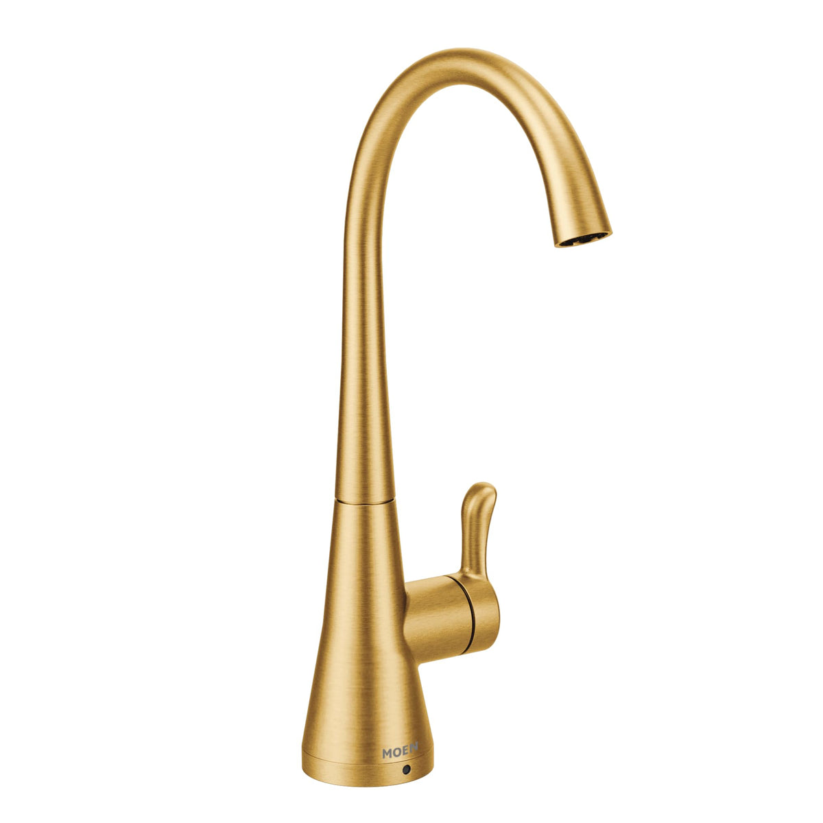 Moen S5520BG Sip Transitional Cold Water Kitchen Beverage Faucet with Optional Filtration System, Brushed Gold