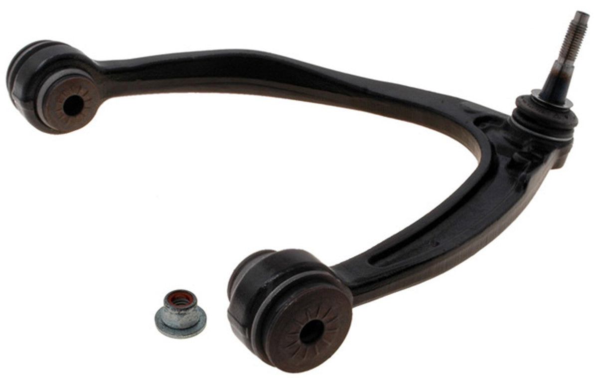 ACDelco Professional 45D3592 Front Driver Side Upper Suspension Control Arm and Ball Joint Assembly , Black