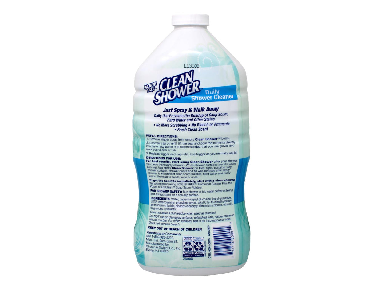 Arm & Hammer Clean Shower Refill 60 oz (2 pack)