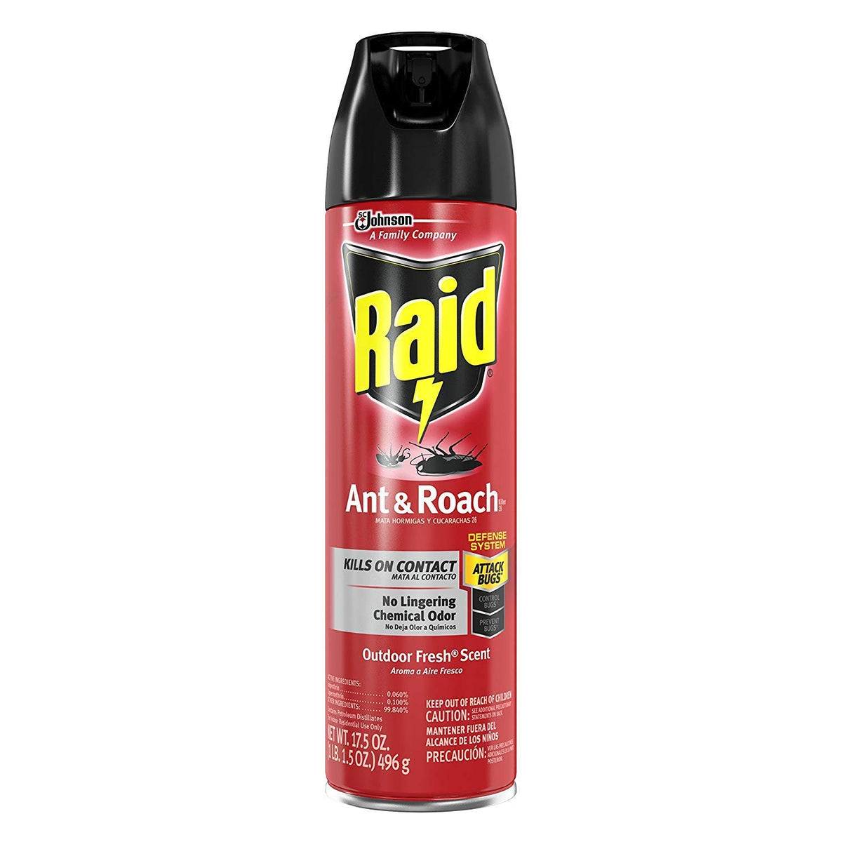 Raid Ant & Roach Killer Outdoor Fresh, 17.5 OZ (Pack - 3)