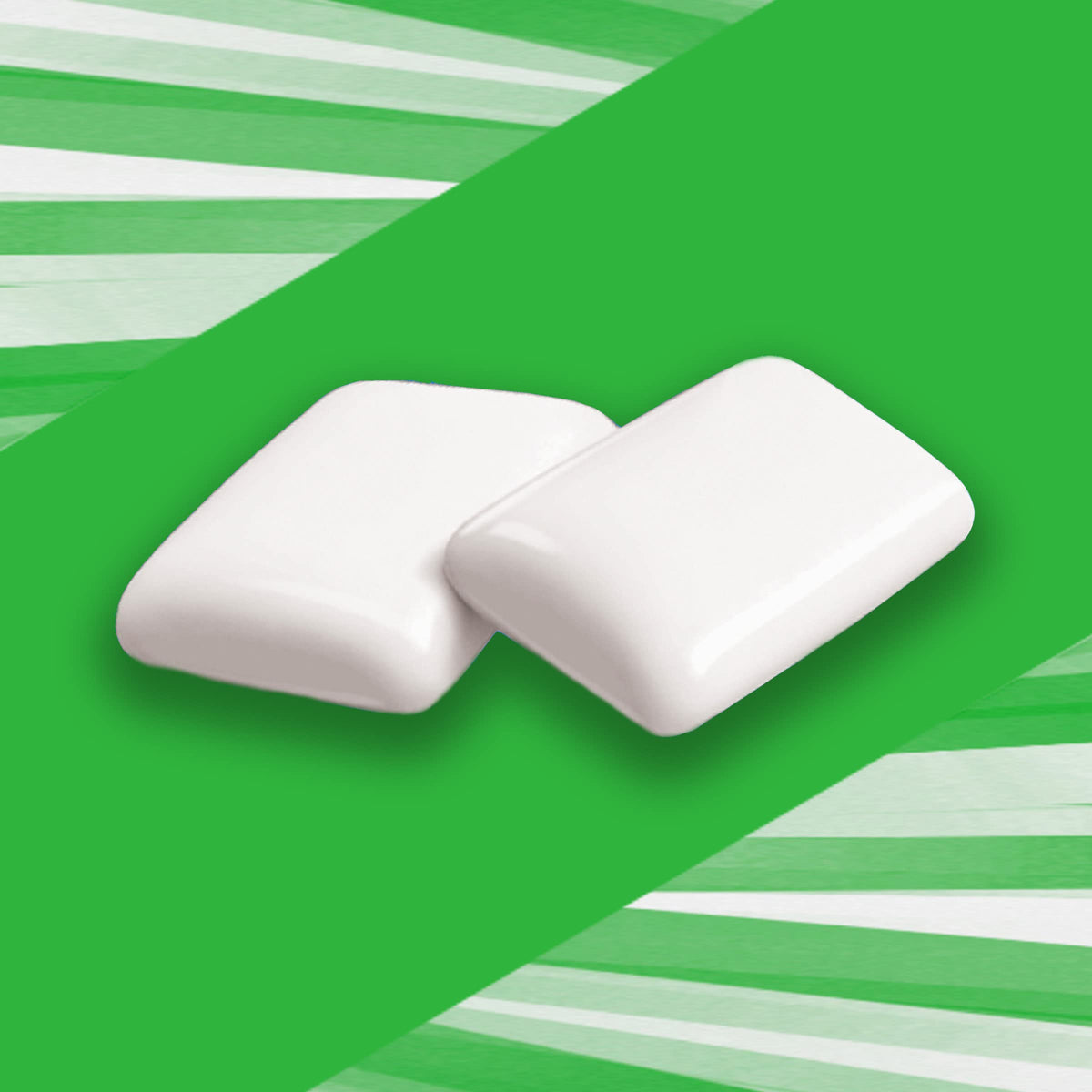 Trident White Spearmint Sugar-Free Chewing Gum, 9 Pack of 16 Pieces (144 Total Pieces)
