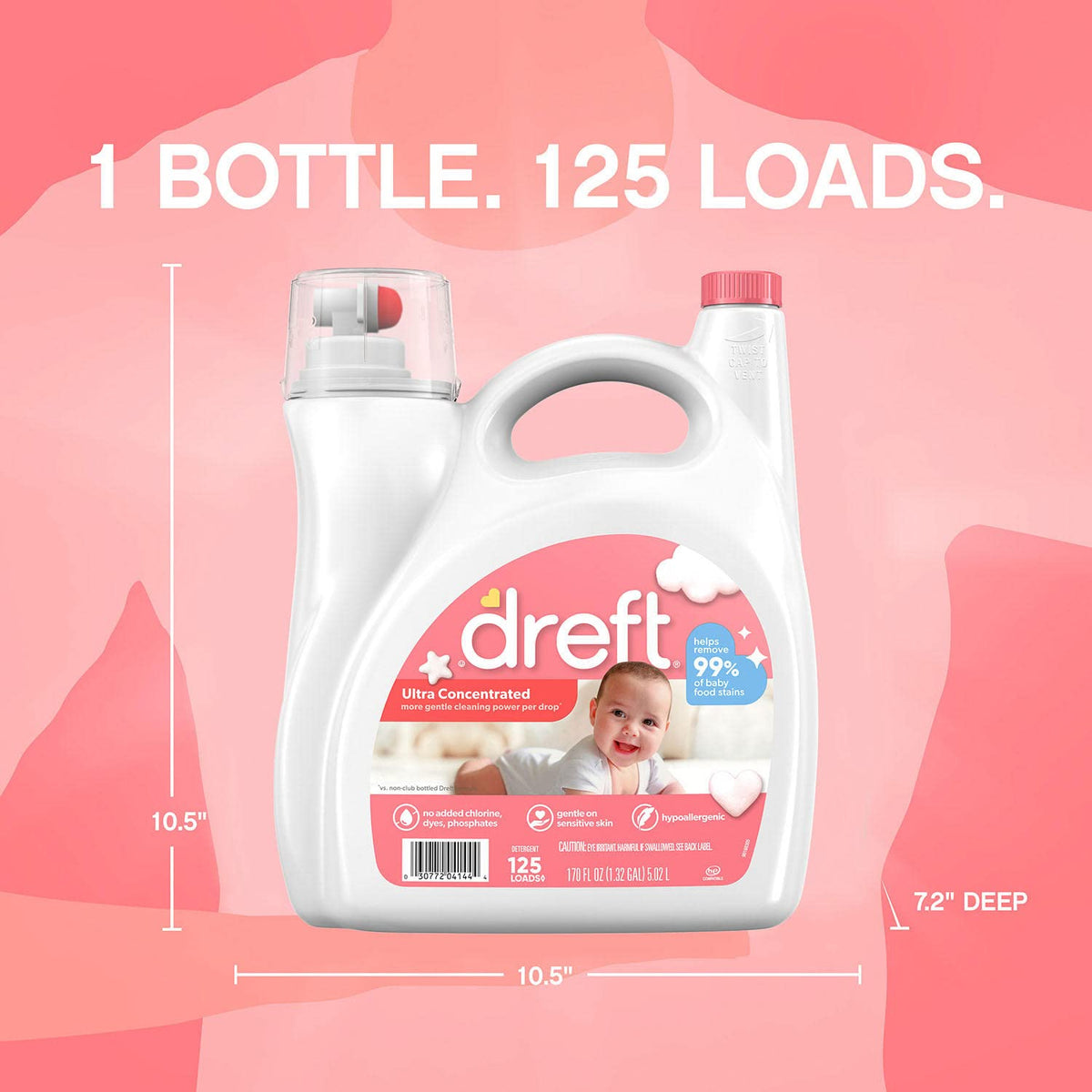 Dreft Baby Laundry Detergent - 150 fl oz