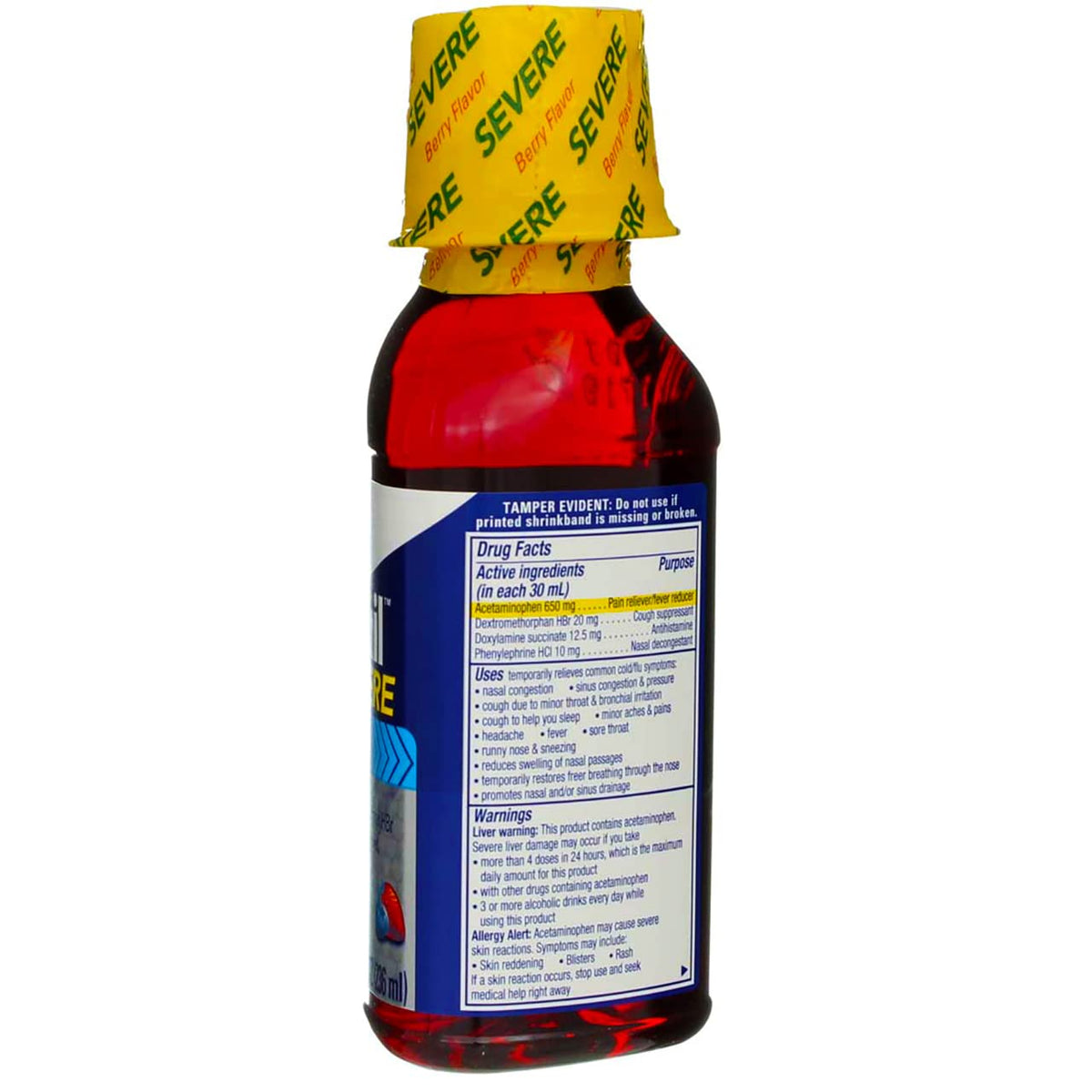 Vicks NyQuil Severe Cold & Flu Nighttime Relief (Case of 12)