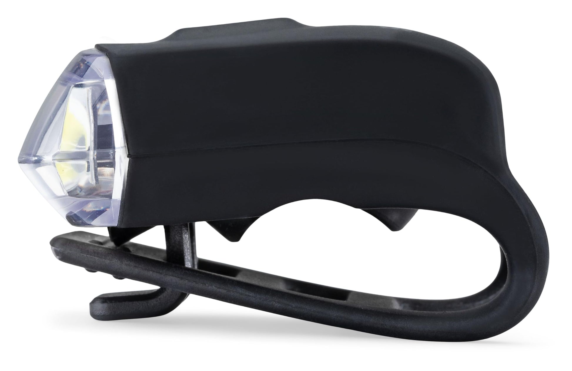 Schwinn LED Quick Wrap Bike Lights Set, Battery Powered Front Headlight and Rear/Back Tail Lights, Tool-Free Stretch-and-Hook Strap, 40 Lumen COB Wrap Light Set, Black